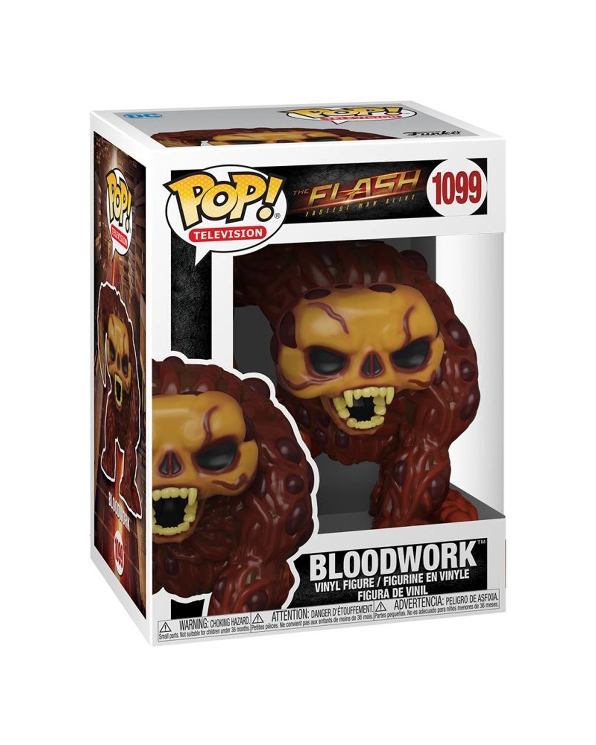 2 Pop Vinyl Figurine Flash - Bloodwork Pop 10cm Vinyl Collectible Figure. - Multi, 2 of 3