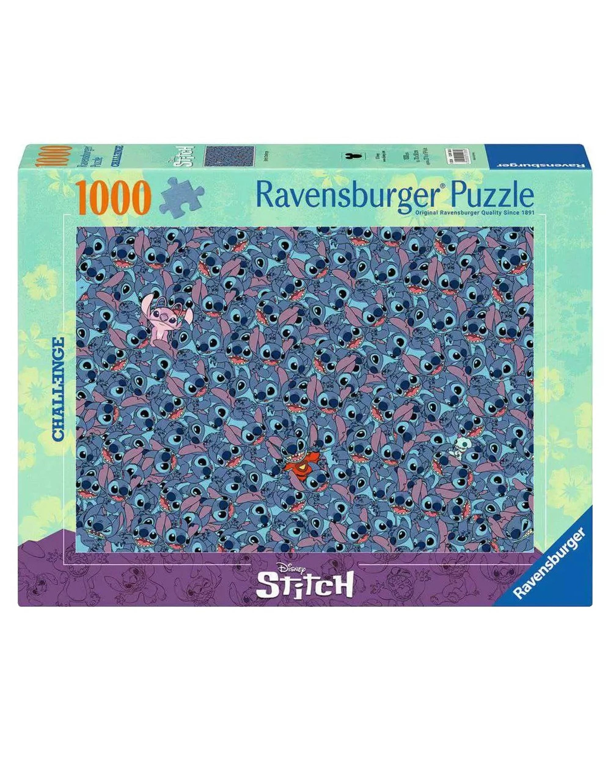 1 Ravensburger Disney Stitch Challenge 1000 Piece Jigsaw Puzzle, 1 of 1