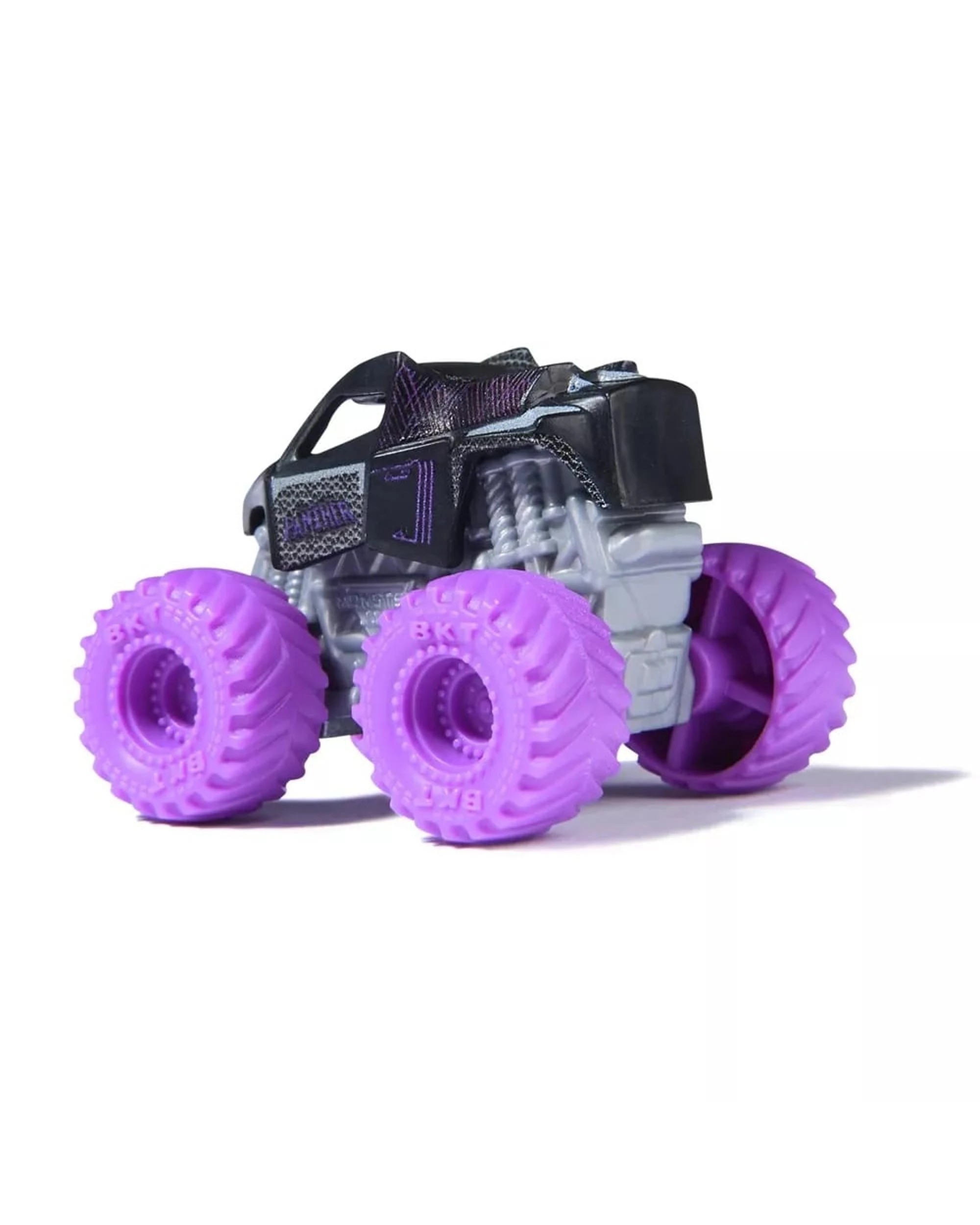 8 Monster Jam Mini's Marvel 3 Pack Bundle - Black Panther/Captain America/Iron Man, 8 of 9