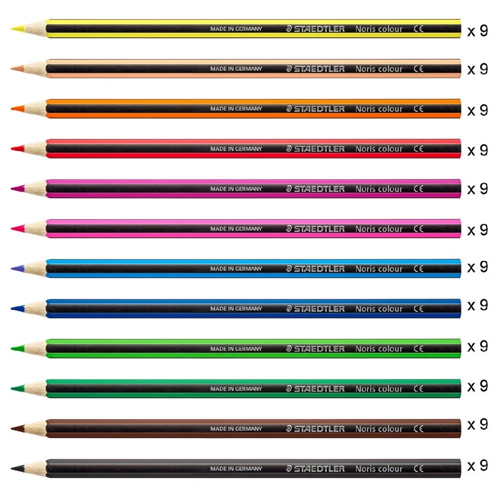 2 Staedtler Noris Coloured Pencils 108 Pack, 2 of 7