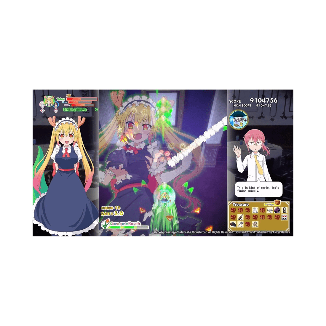 Miss Kobayashi's Dragon Maid: Burst Forth !! Choro-gon Breath: Actualités, test, avis et vidéos