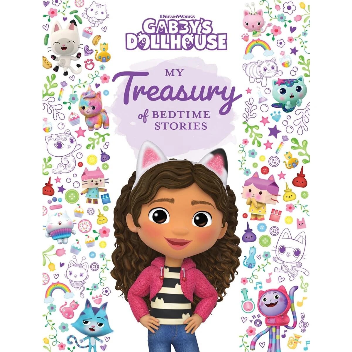 3 DreamWorks Gabby's Dollhouse: My Treasury of Bedtime Stories - Book, 3 of 3