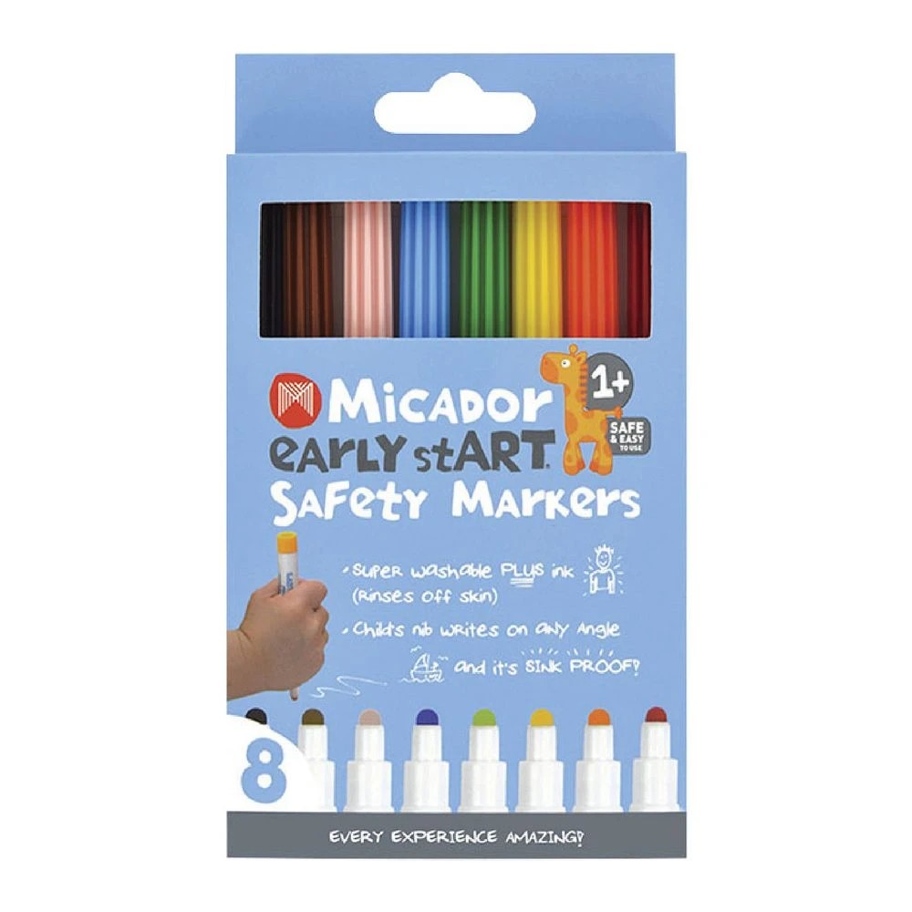 4 Micador early stART Safety Markers 8 Pack, 4 of 4