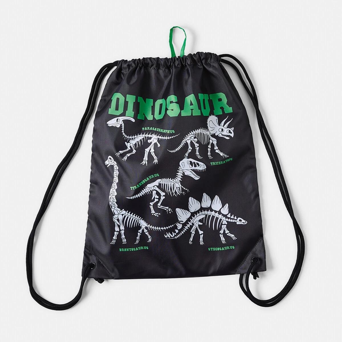 1 Drawstring Bag Dinobone 2, 1 of 4