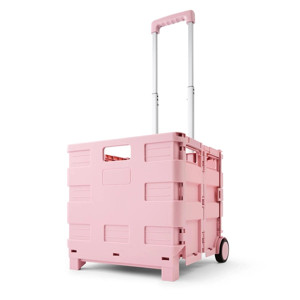 2 Collapsible Trolley Box - Pink, 2 of 10