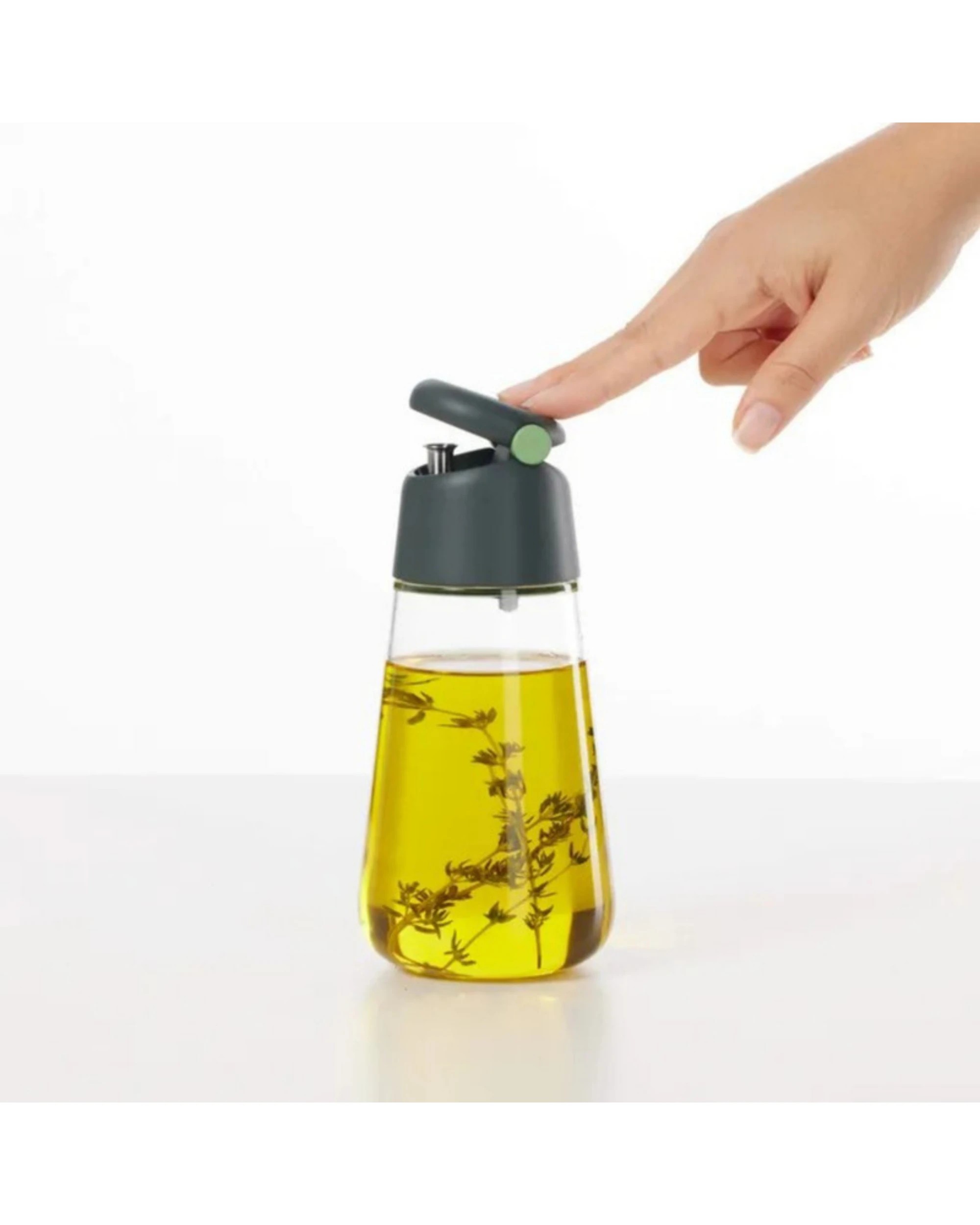 2 Lekue 2 Piece Oil and Vinegar Set - Grey, 2 of 4