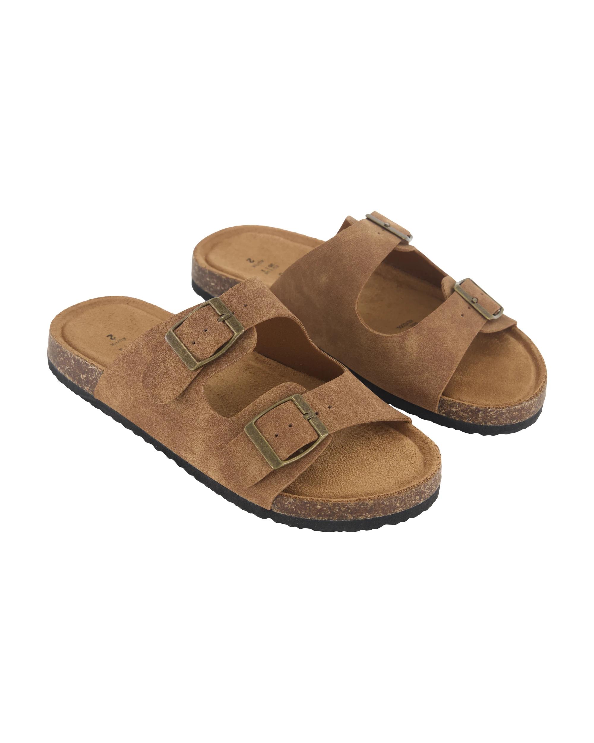 2 Senior Corkbed Sandals Brown, 2 of 4