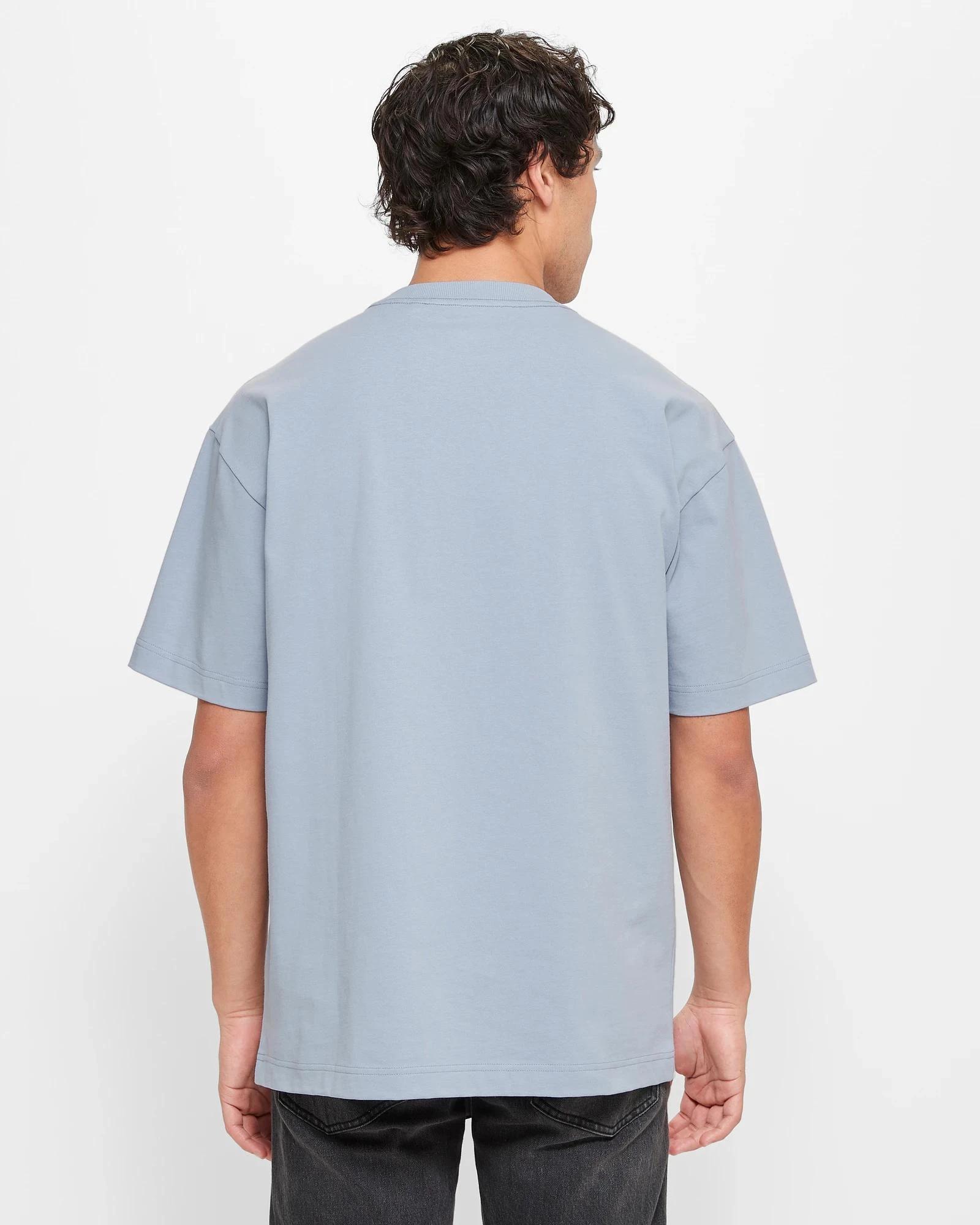 4 Commons Heavy Oversized T-Shirt PALE BLUE, 4 of 5