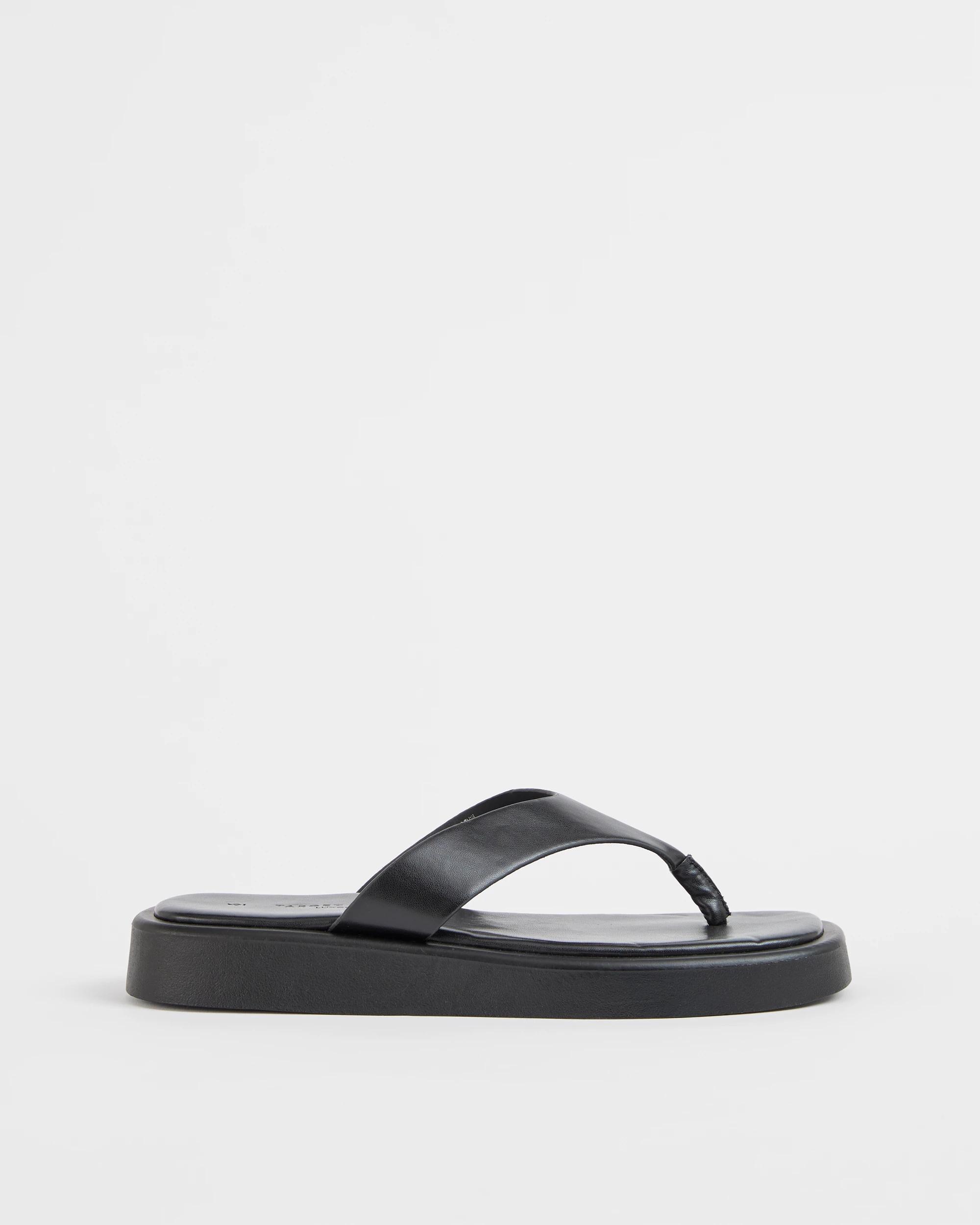 1 Target Woman Chunky Thongs BLACK, 1 of 3