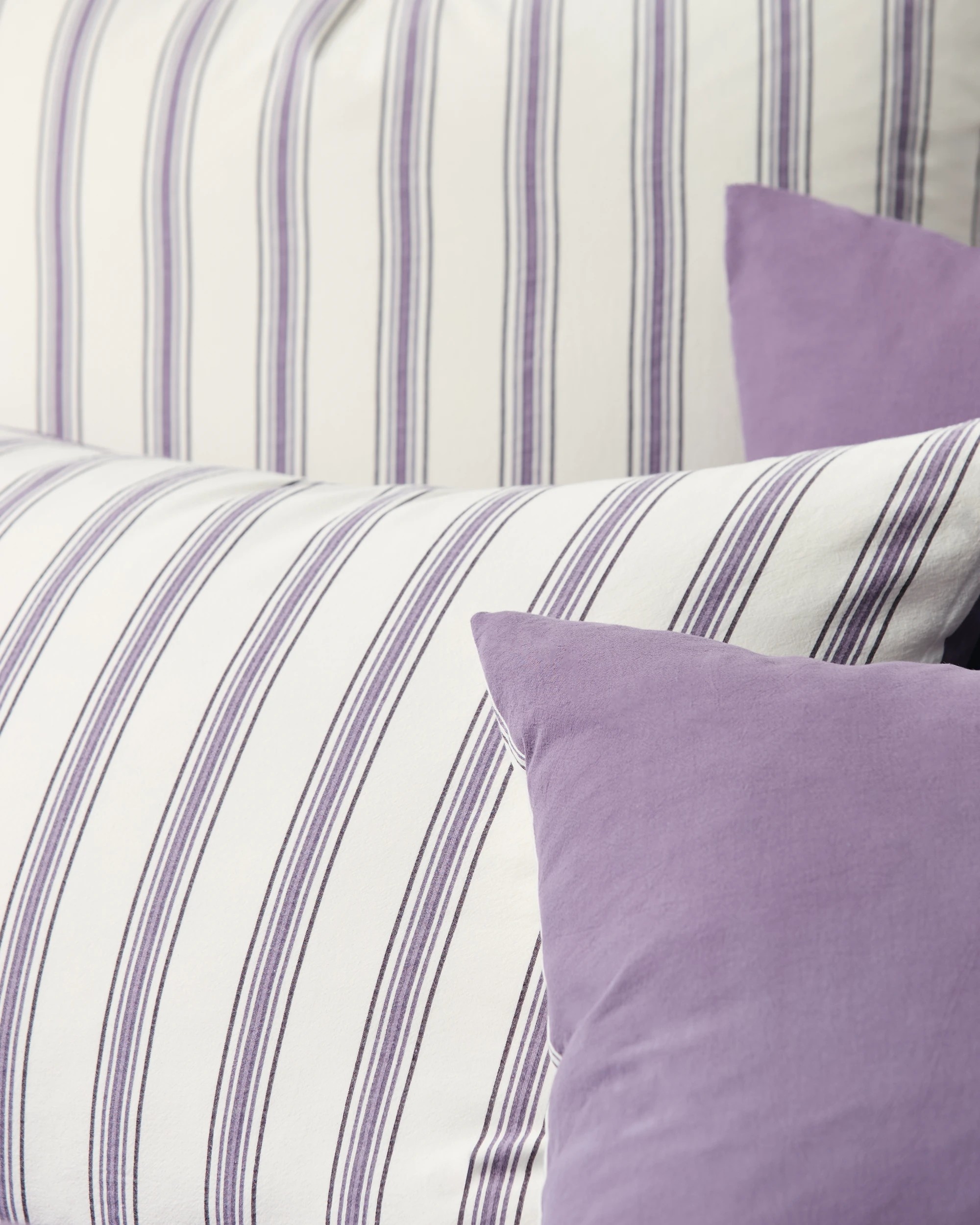 7 Arlo Cotton Stonewash Quilt Cover Set - King Bed - Purple, 7 of 8