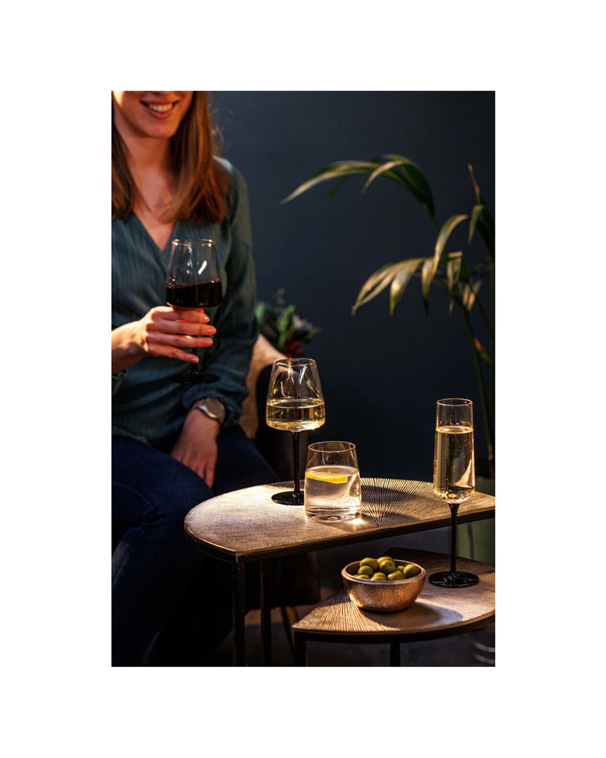 6 Mikasa 4pc Palermo Crystal Wine Glass Set 400ml - Clear, 6 of 6