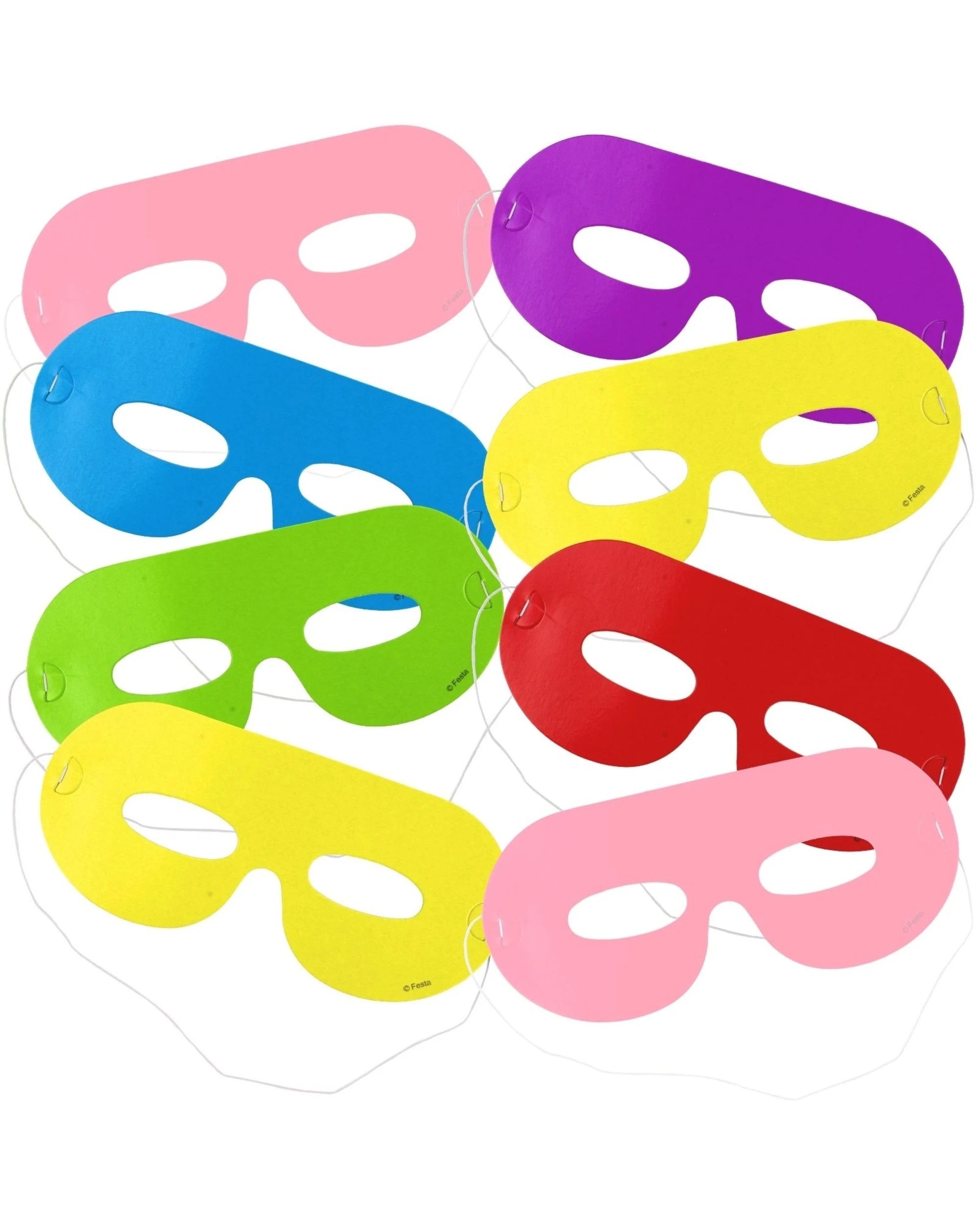 1 Alpen Coloured Masks Pack of 8, 1 of 2