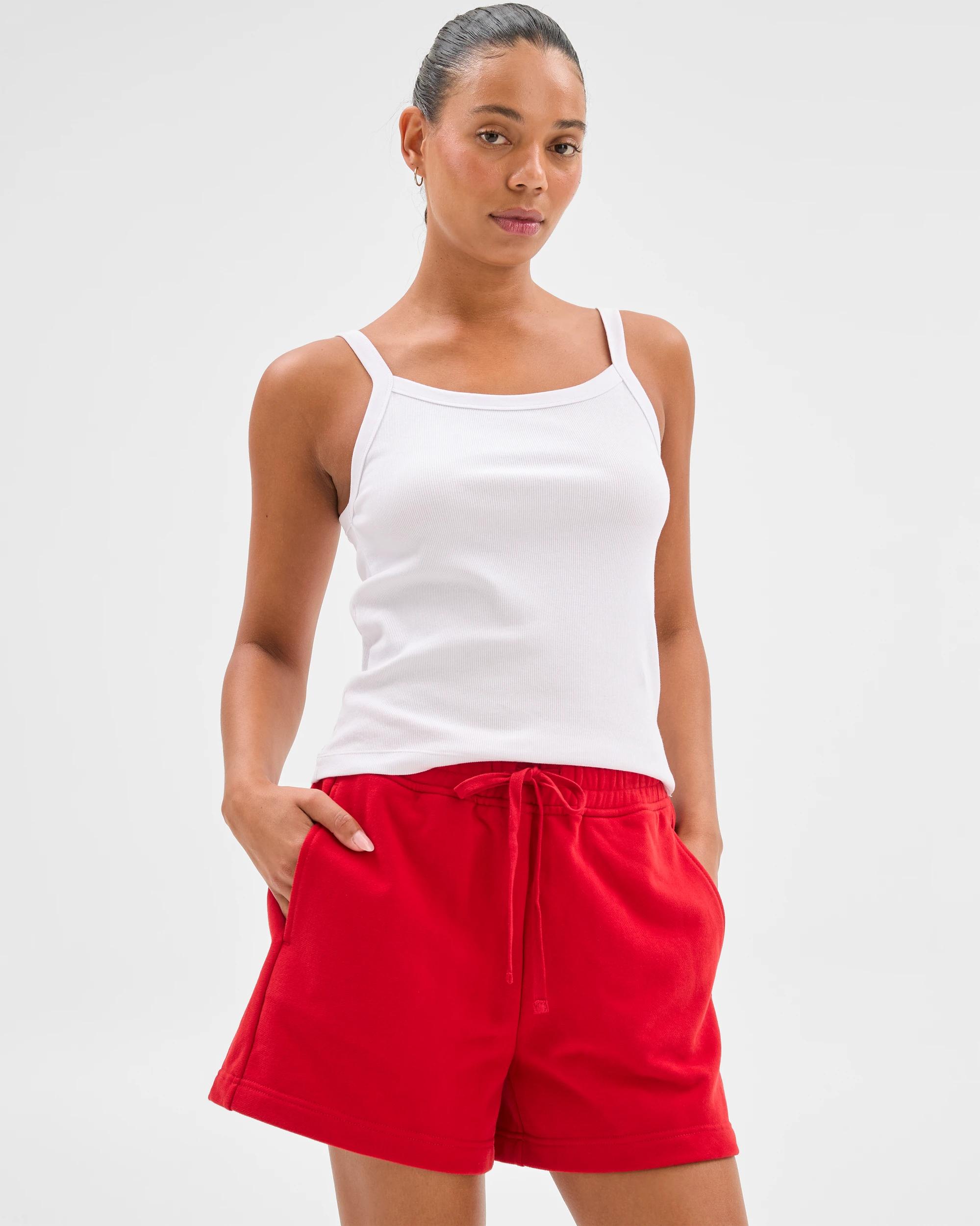 1 Target Australian Cotton Jersey Pull On Shorts Red, 1 of 5