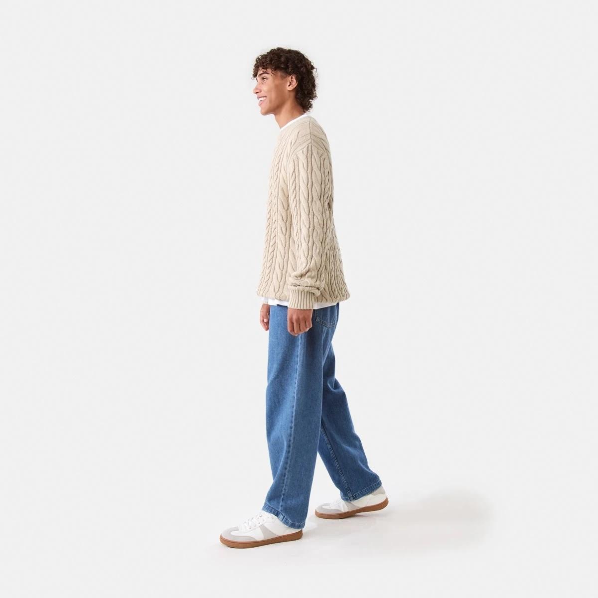 3 Cable Knit Jumper Bge String, 3 of 9
