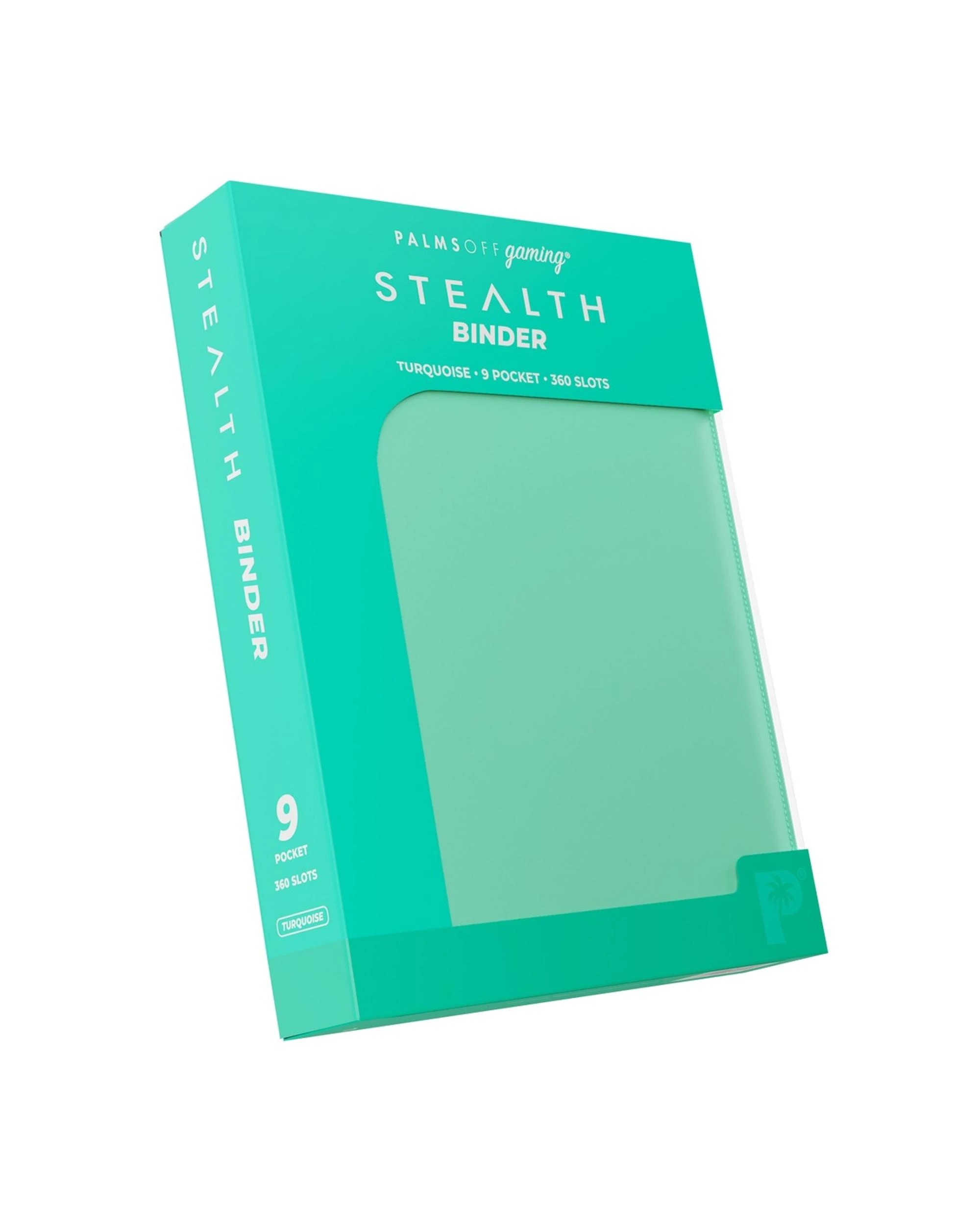 8 Palms Off Gaming Stealth 9 Pocket Zip Binder - Turquoise - Multi, 8 of 8