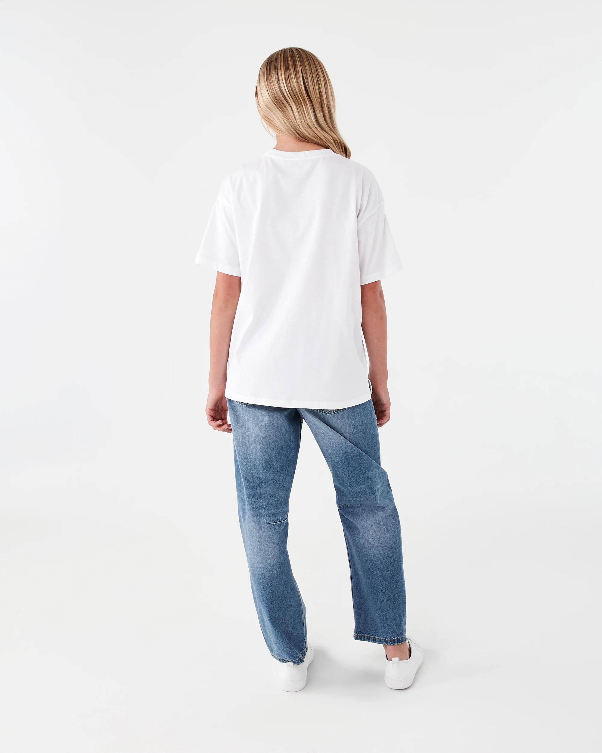 8 Oversized T-shirt Wht Horses, 8 of 8