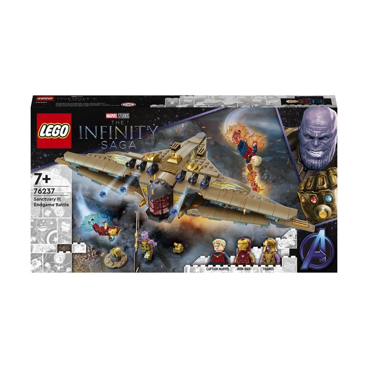 1 Marvel Avengers Movie 4 Sanctuary II: Endgame Battle 76237, 1 of 9