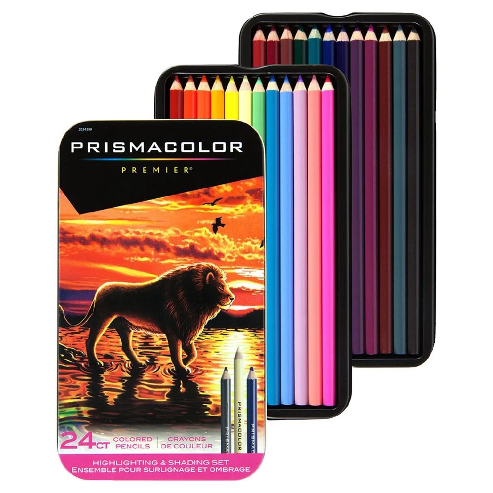 3 Prismacolor Shade/Highlight Pencils 24 Pack, 3 of 3