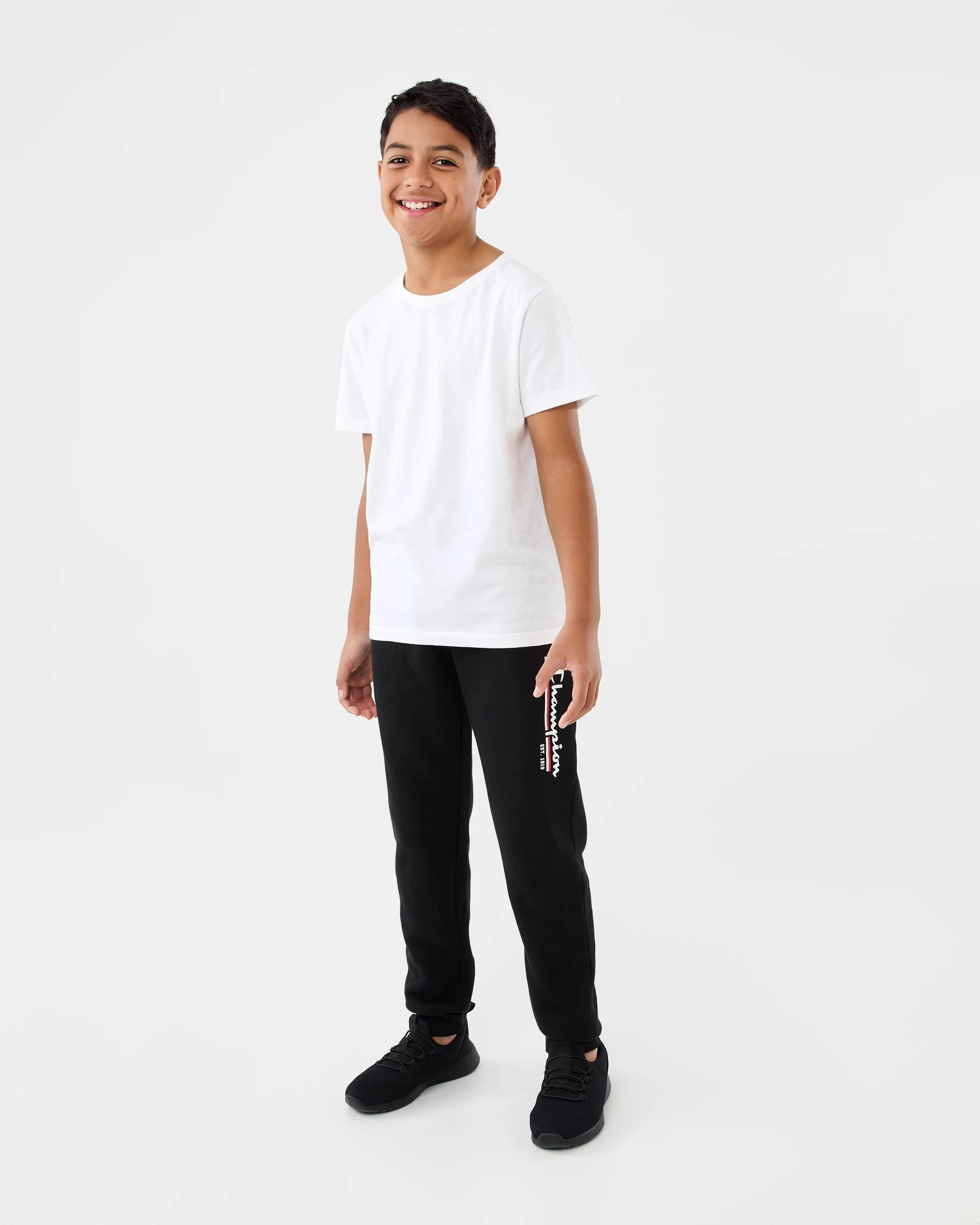 6 Champion Kids Trackpants Black, 6 of 7