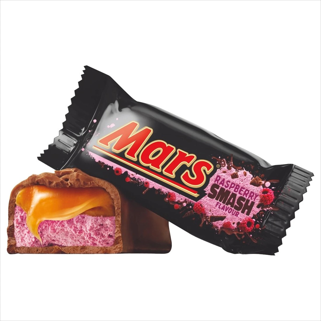 5 Mars 12 Piece Raspberry Smash Flavour Fun Size Medium Sharepack 192g, 5 of 5