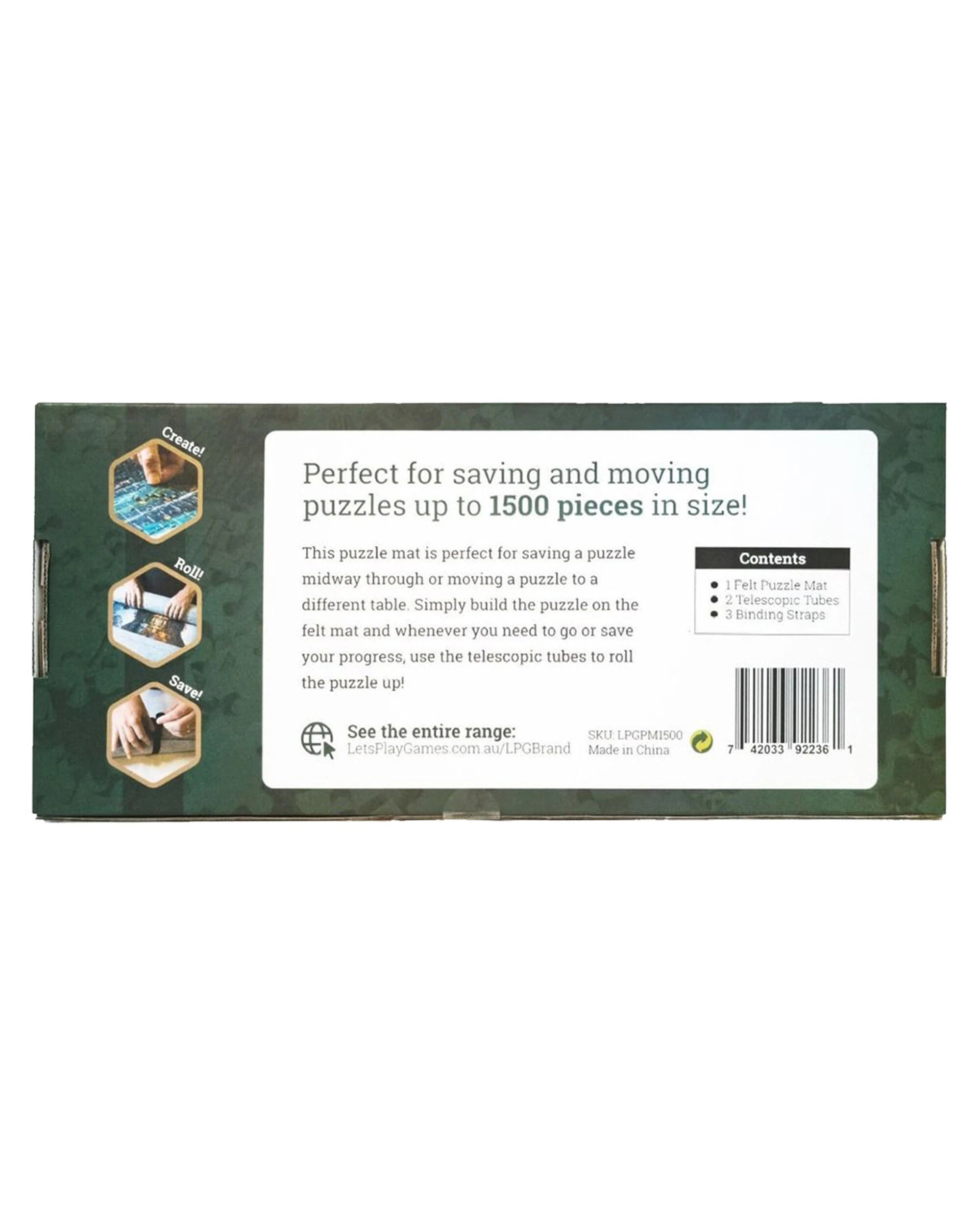 3 Let's Play Games Lpg Essentials Puzzle Mat 1500, 3 of 3