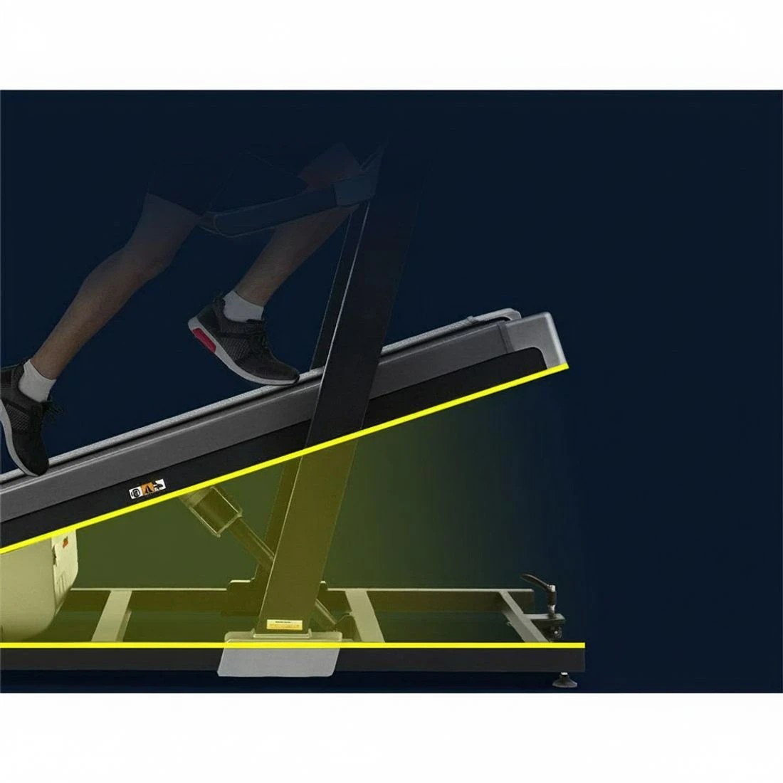 4 Everfit Treadmill Electric Incline Trainer Professional Home Gym Fitness - Black, 4 of 6