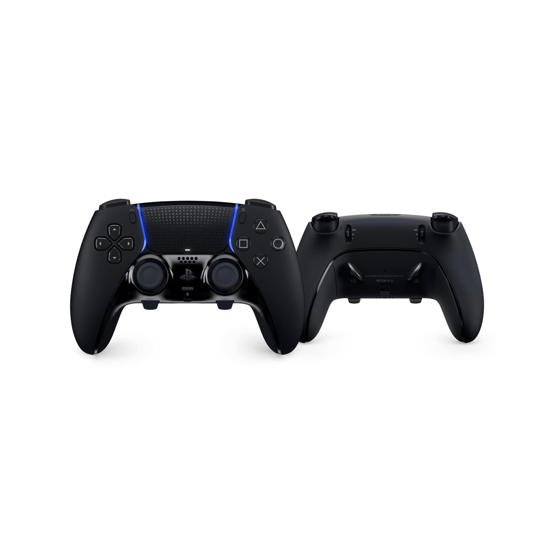 2 Sony PlayStation 5 DualSense Edge Wireless Controller - Midnight Black
 - black, 2 of 6