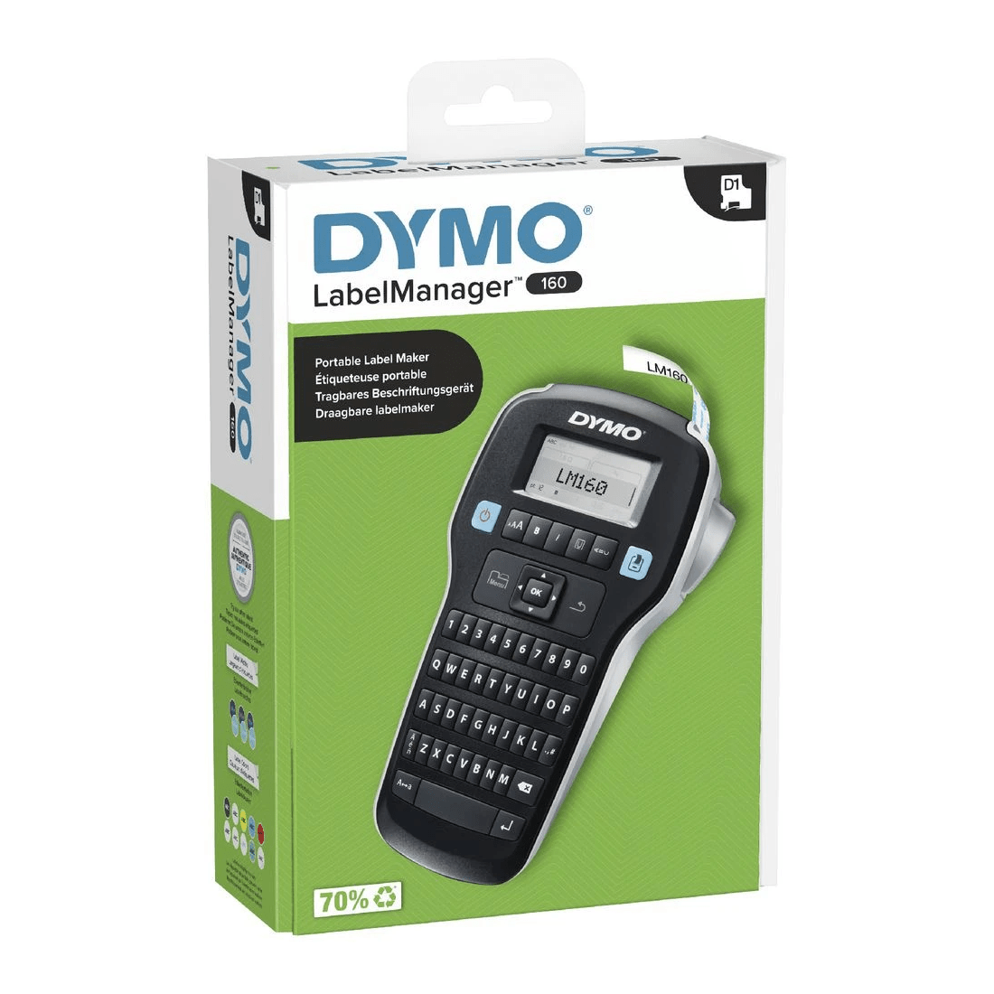 2 DYMO LabelManager Portable Label Maker 160P, 2 of 7