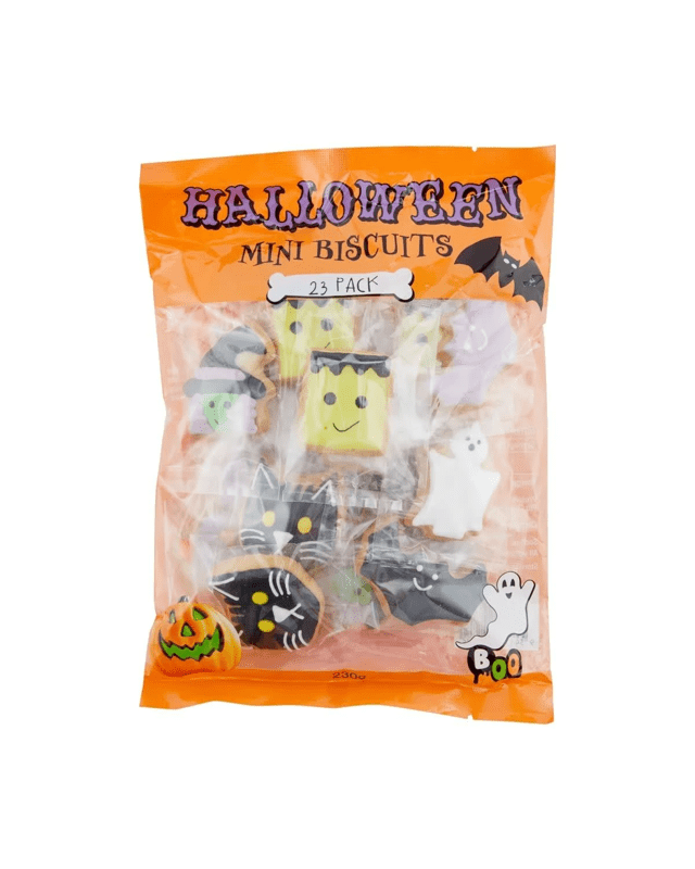 23 Pack Halloween Mini Biscuits 