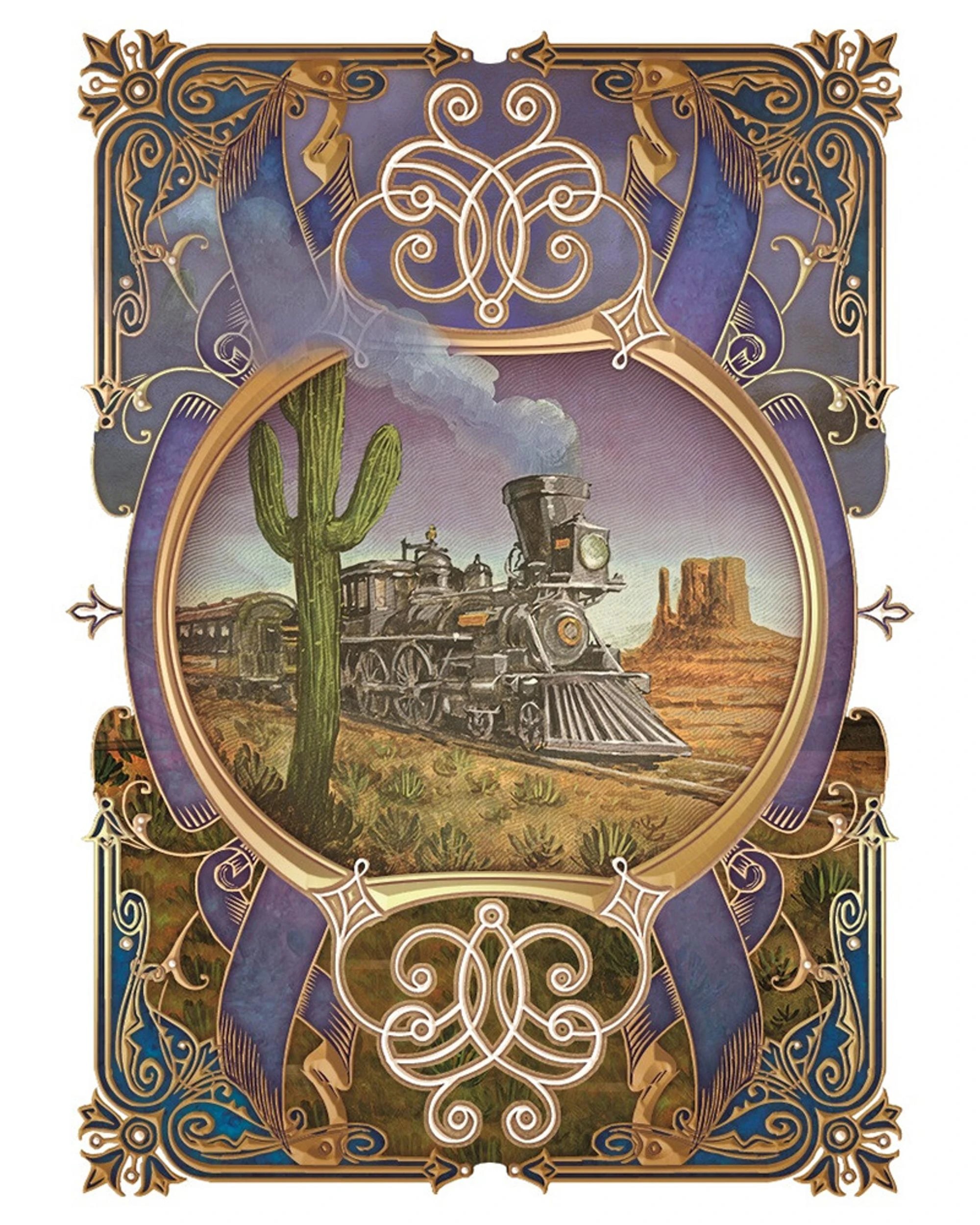 6 Ticket to Ride Legacy: Legends of the West, 6 of 6