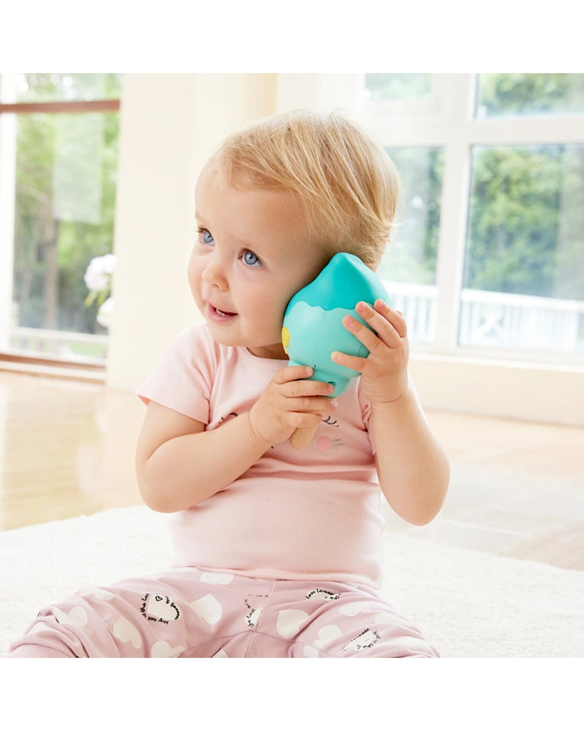 3 Hape Magic Music Conch Toy Record And Play Kids 9.3x8.6x13.7cm - Multi, 3 of 5