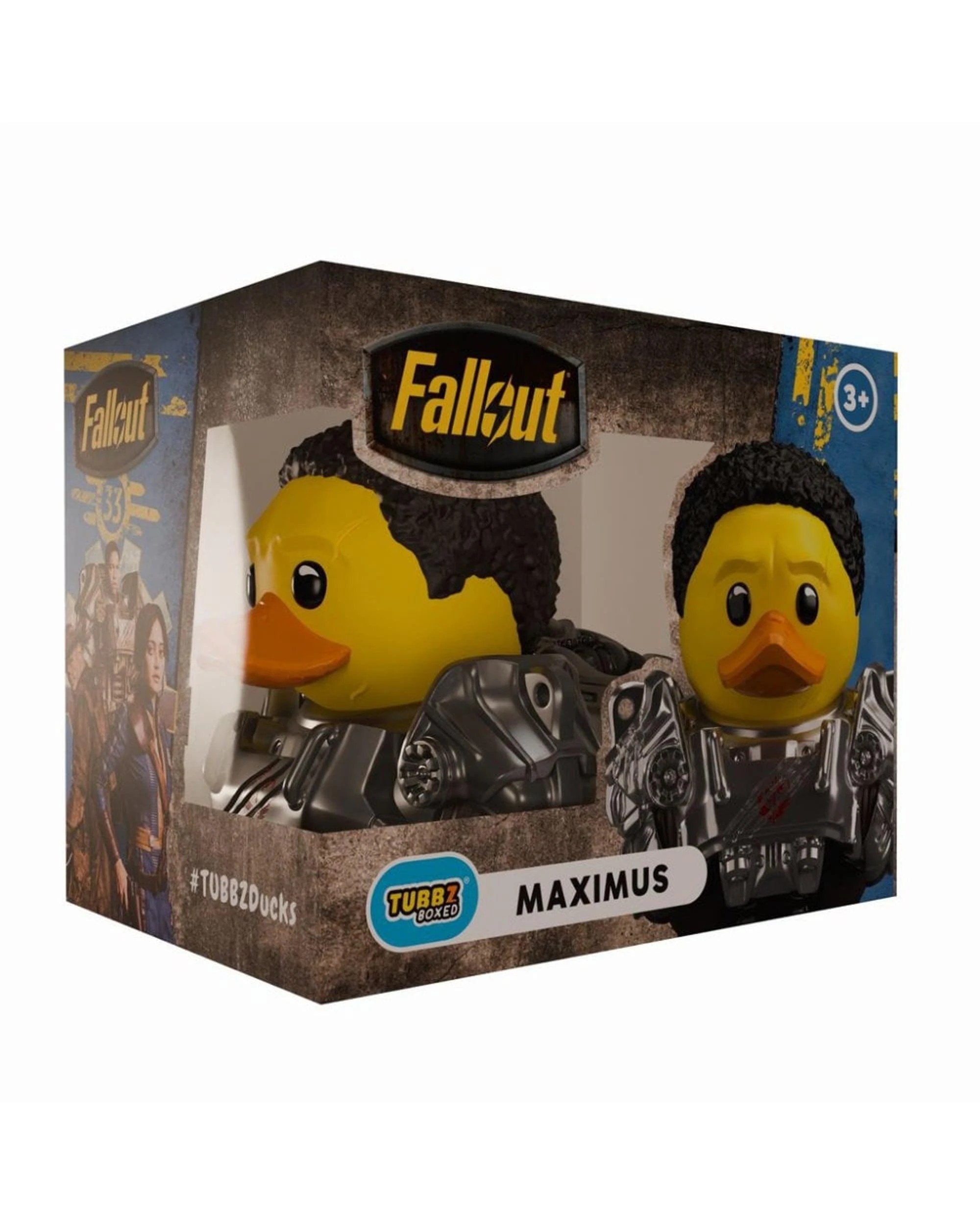 1 Tubbz Fallout - TV -  Maximus Boxed Edition Cosplaying Duck Figure, 1 of 6
