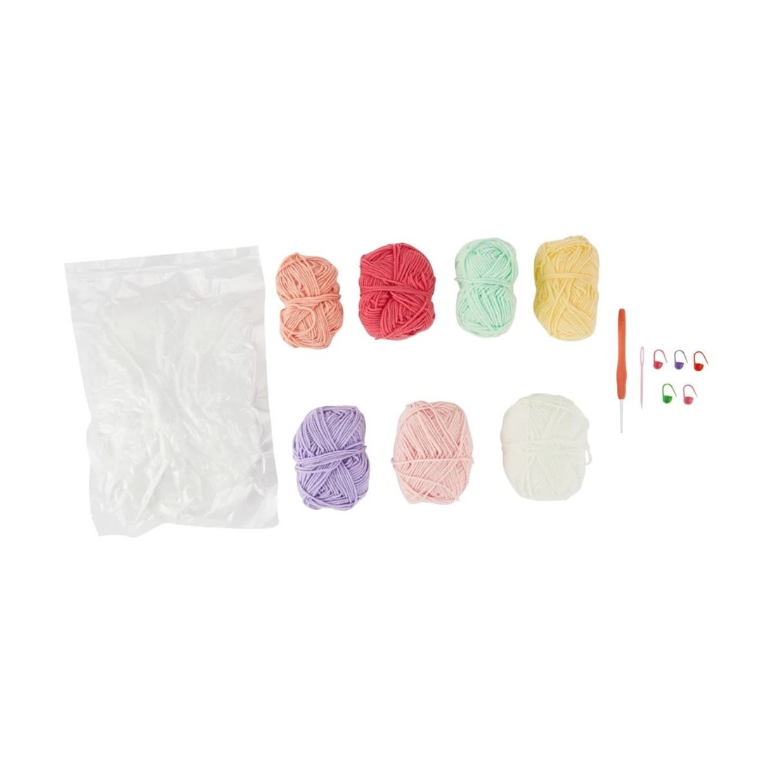 2 Crochet Heart Cushion Kit, 2 of 3