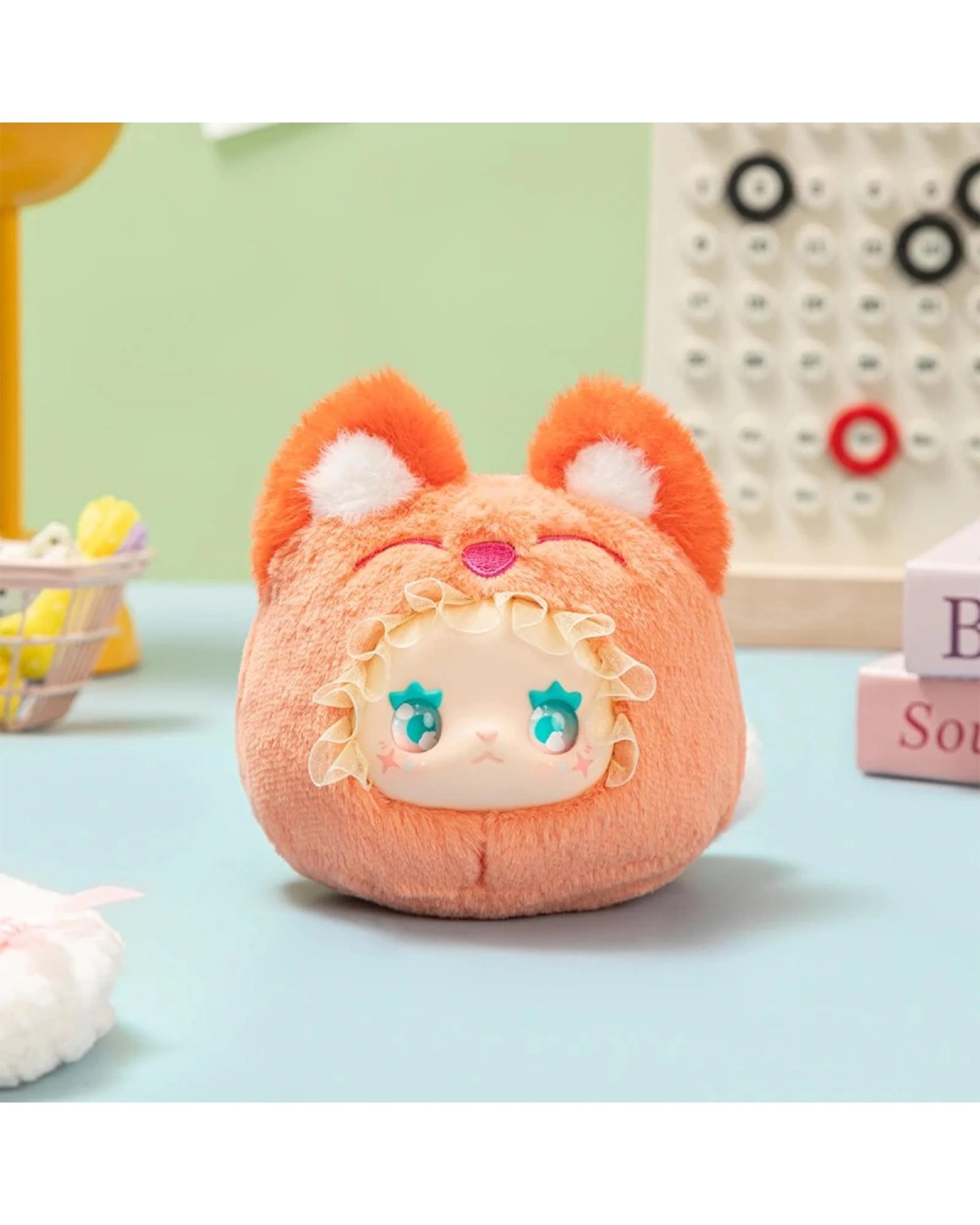 5 Lucky Emma Lovely Emma Rua Rua Zoo Vinyl Face Plush Keychain Blind Box, 5 of 9