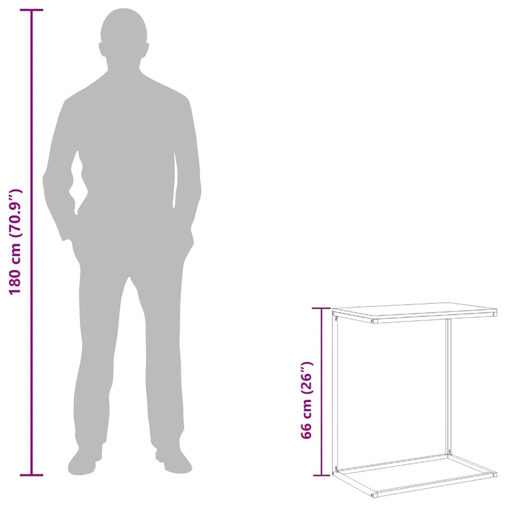 7 Vidaxl Side Table, Side Tables - Black, 7 of 7