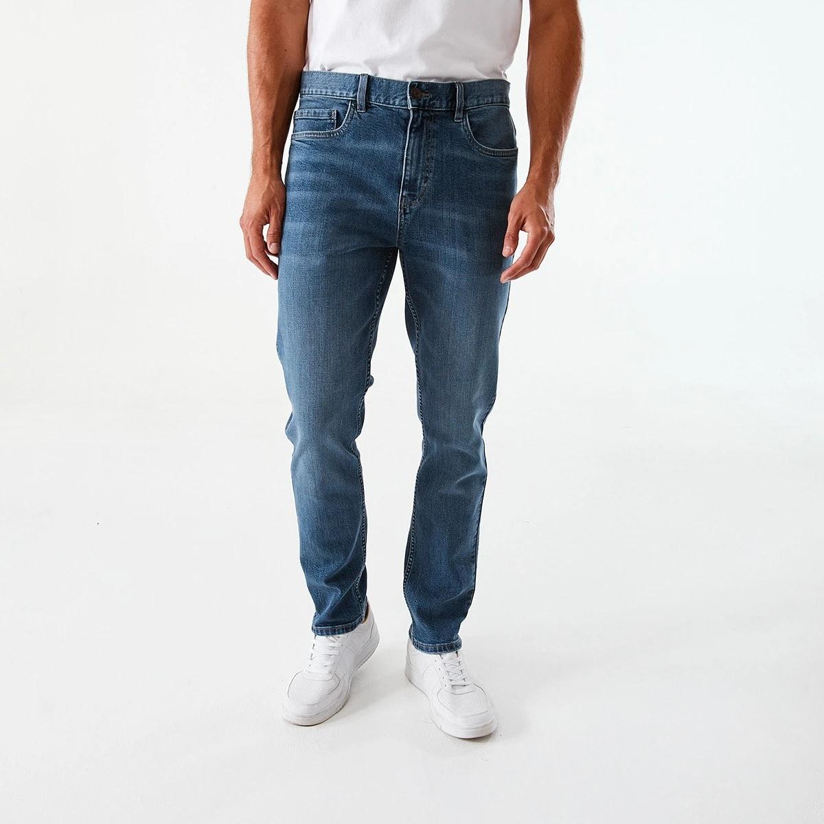 1 Slim Fit Stretch Jeans MID WASH, 1 of 5