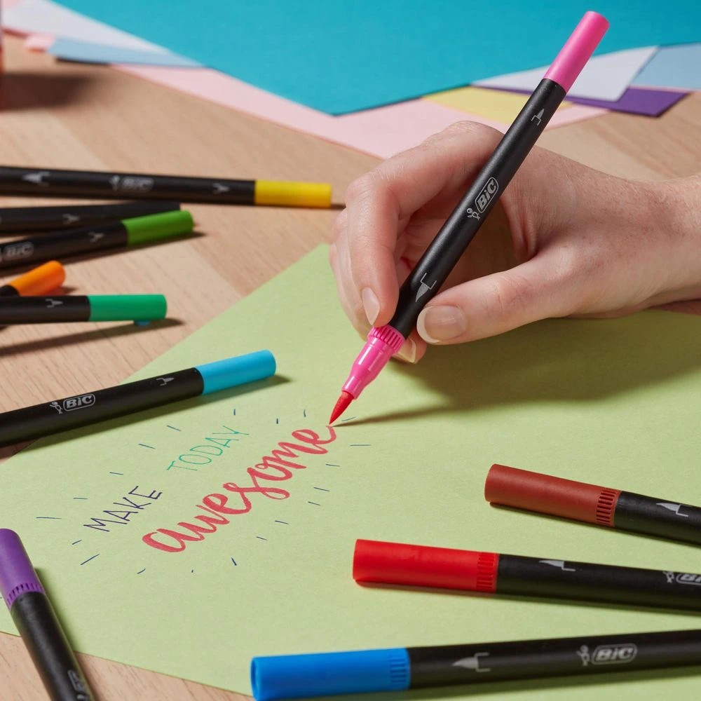 4 BIC Intensity Dual Tip Fineliner Assorted 6 Pack, 4 of 8