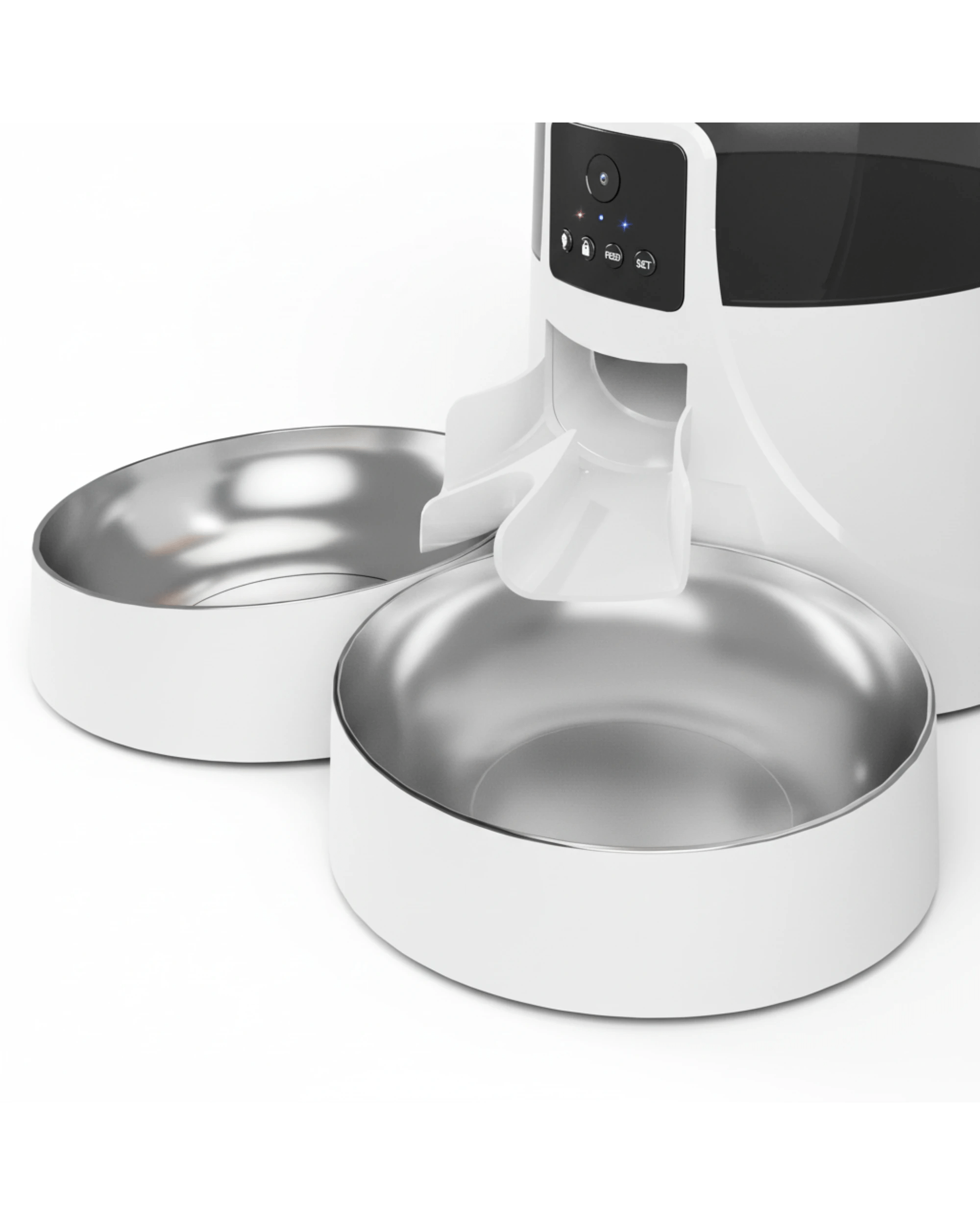 6 Advwin Automatic Pet Feeder 2 Bowls With Camera 4l, 6 of 8