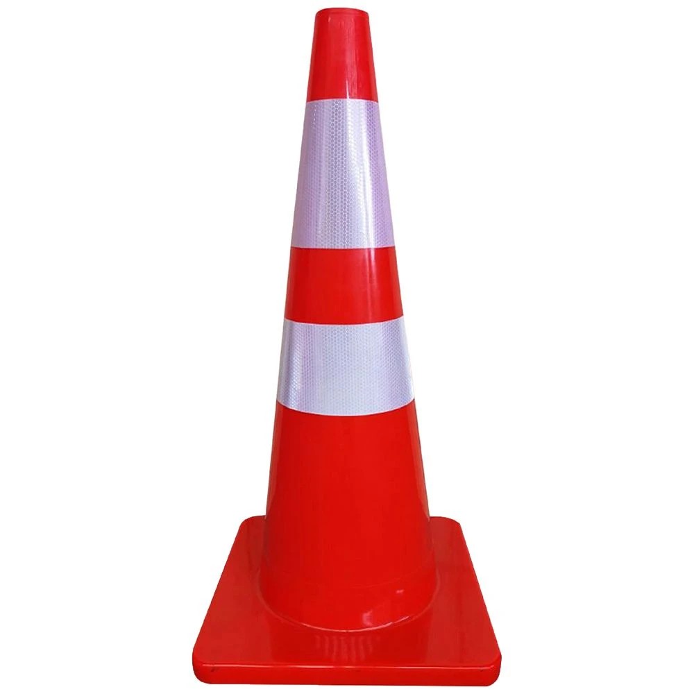 1 Hi-Vis Traffic Cone with Reflective Band 700mm, 1 of 1