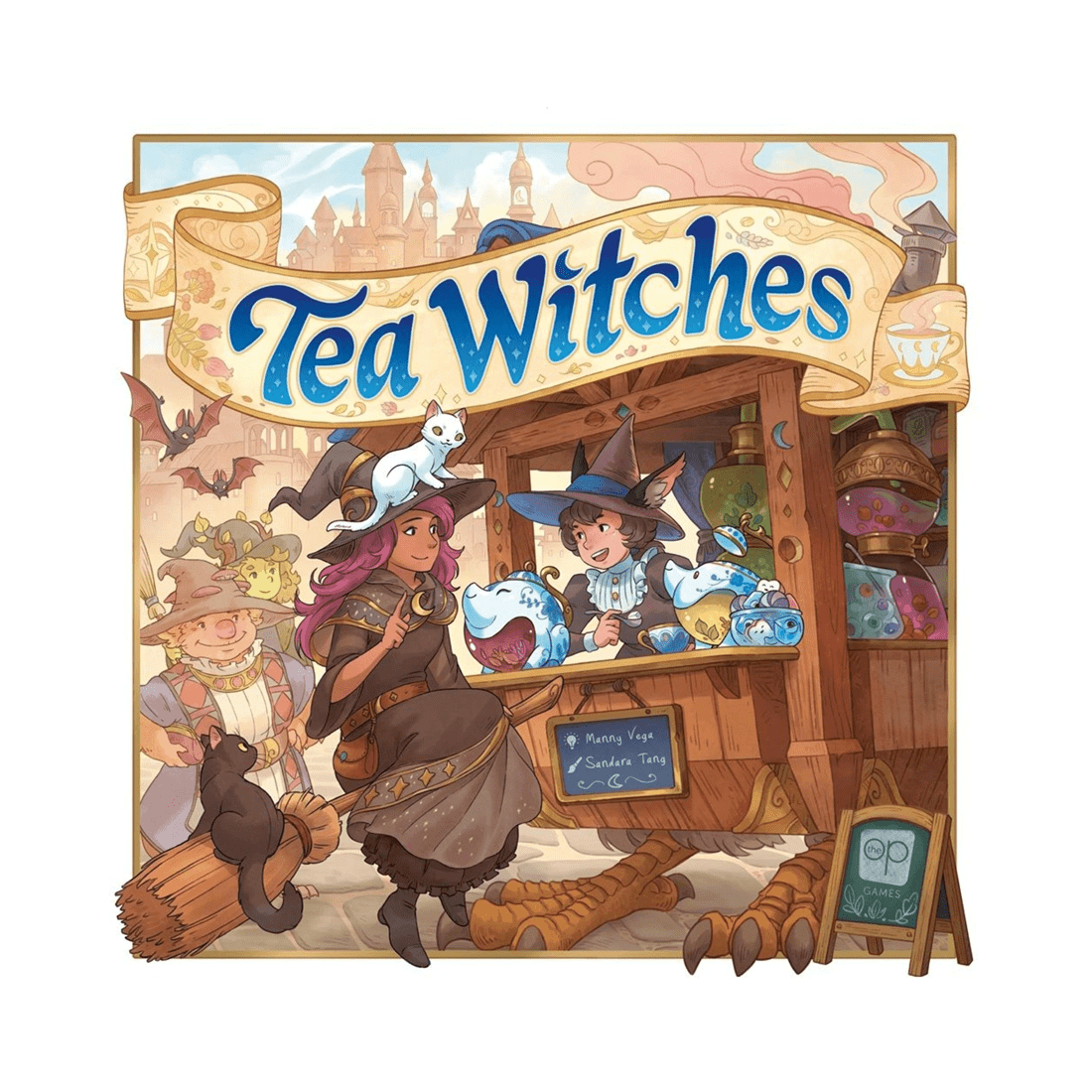 1 The Op Games | usaopoly Tea Witches Board Game, 1 of 1