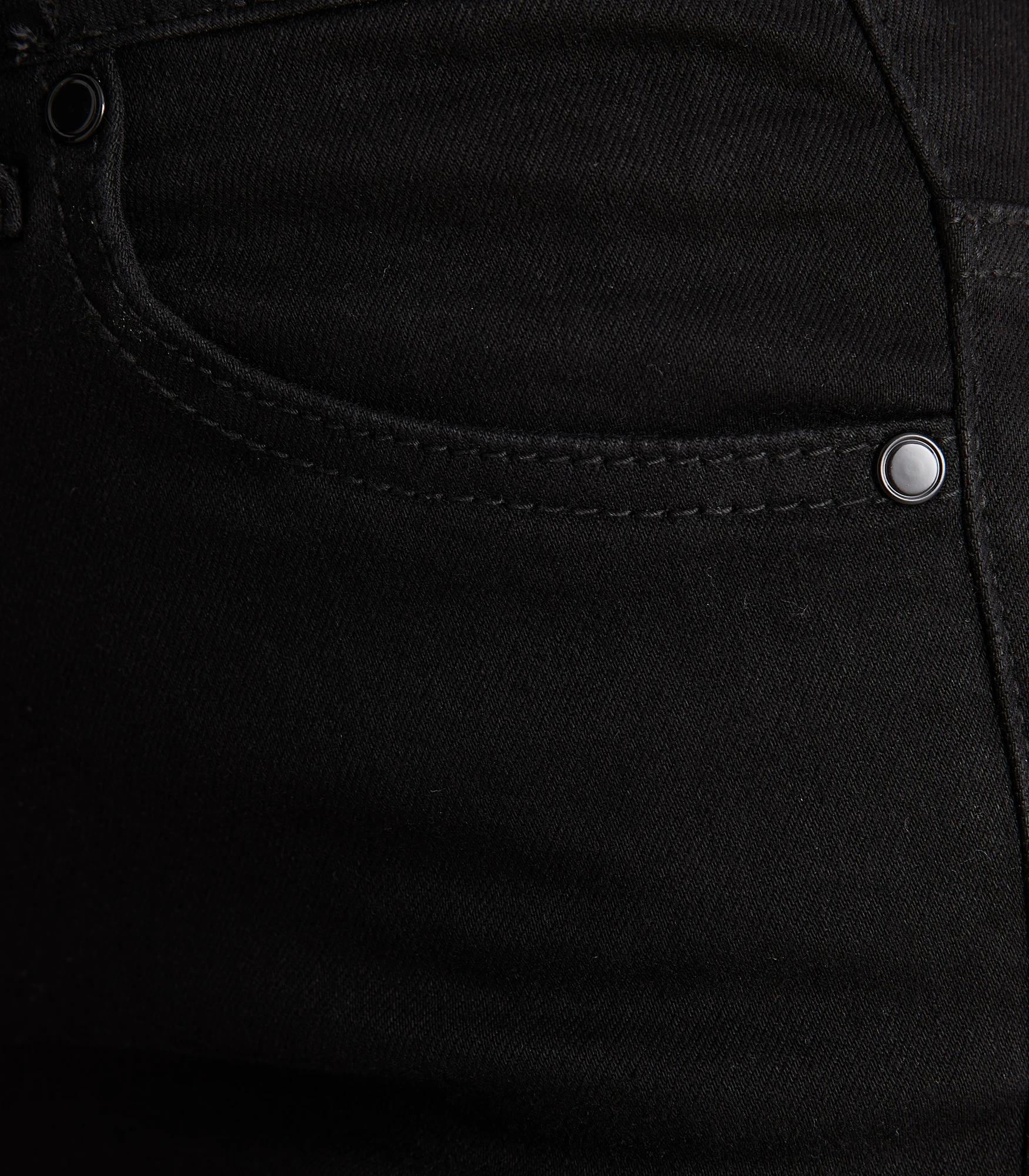 6 Target Sophie Skinny High Rise Crop Length Denim Jeans BLACK, 6 of 6