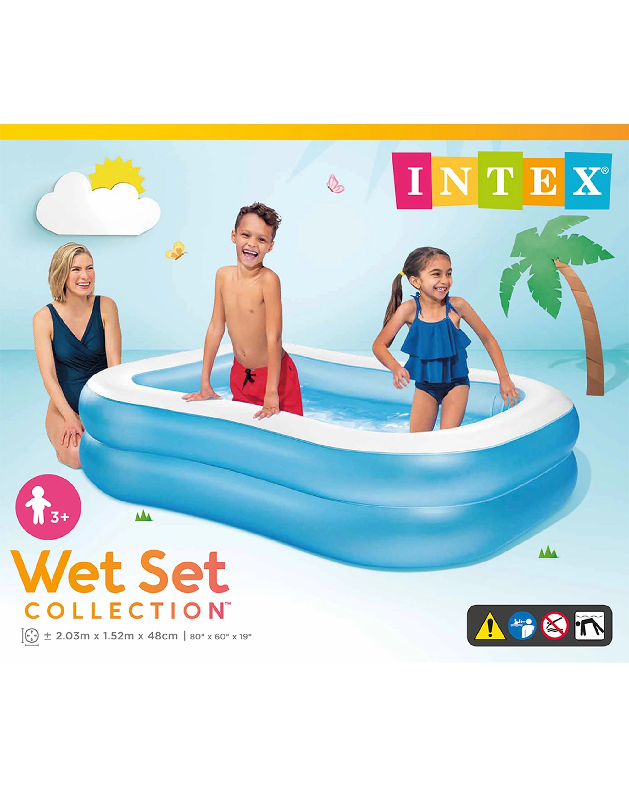 5 Intex Swim Center Inflatable Swimming Pool - Blue, 5 of 5
