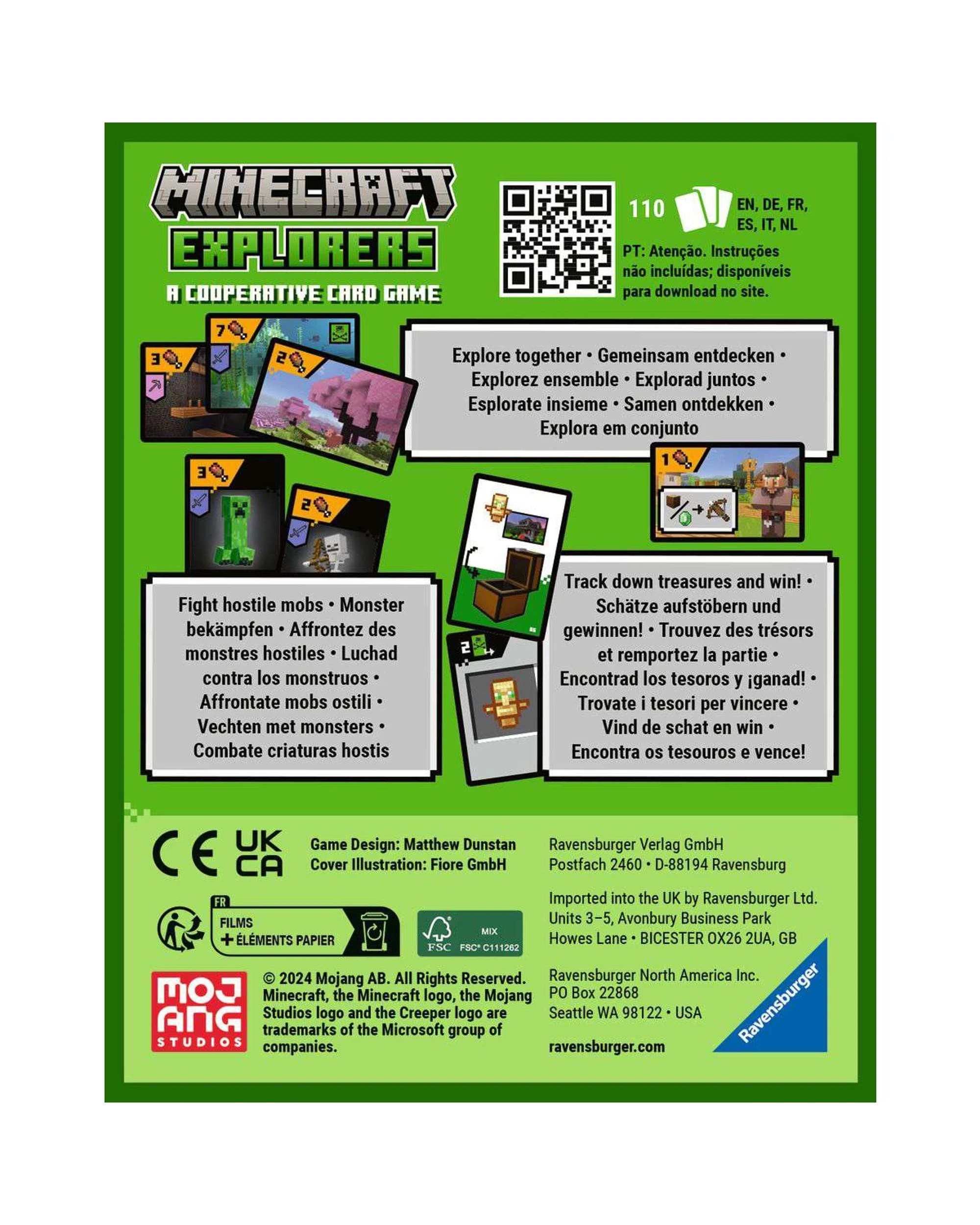 3 Ravensburger Minecraft Explorers Card Game, 3 of 3