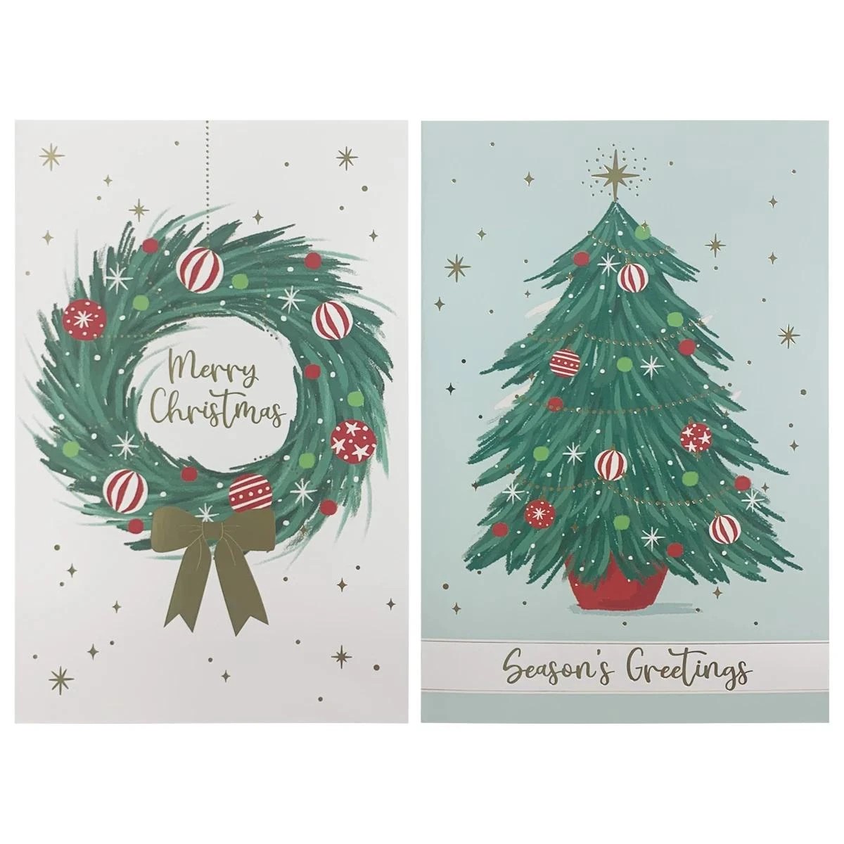 4 10 Pack Wishing Tree Christmas Cards - Assorted, 4 of 8