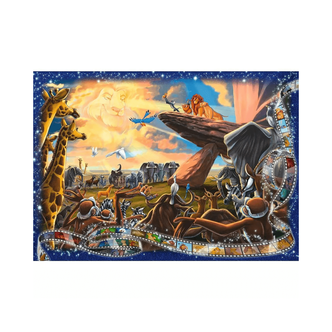 2 Ravensburger Disney Moments Lion King 1994 1000 Piece Puzzle, 2 of 5