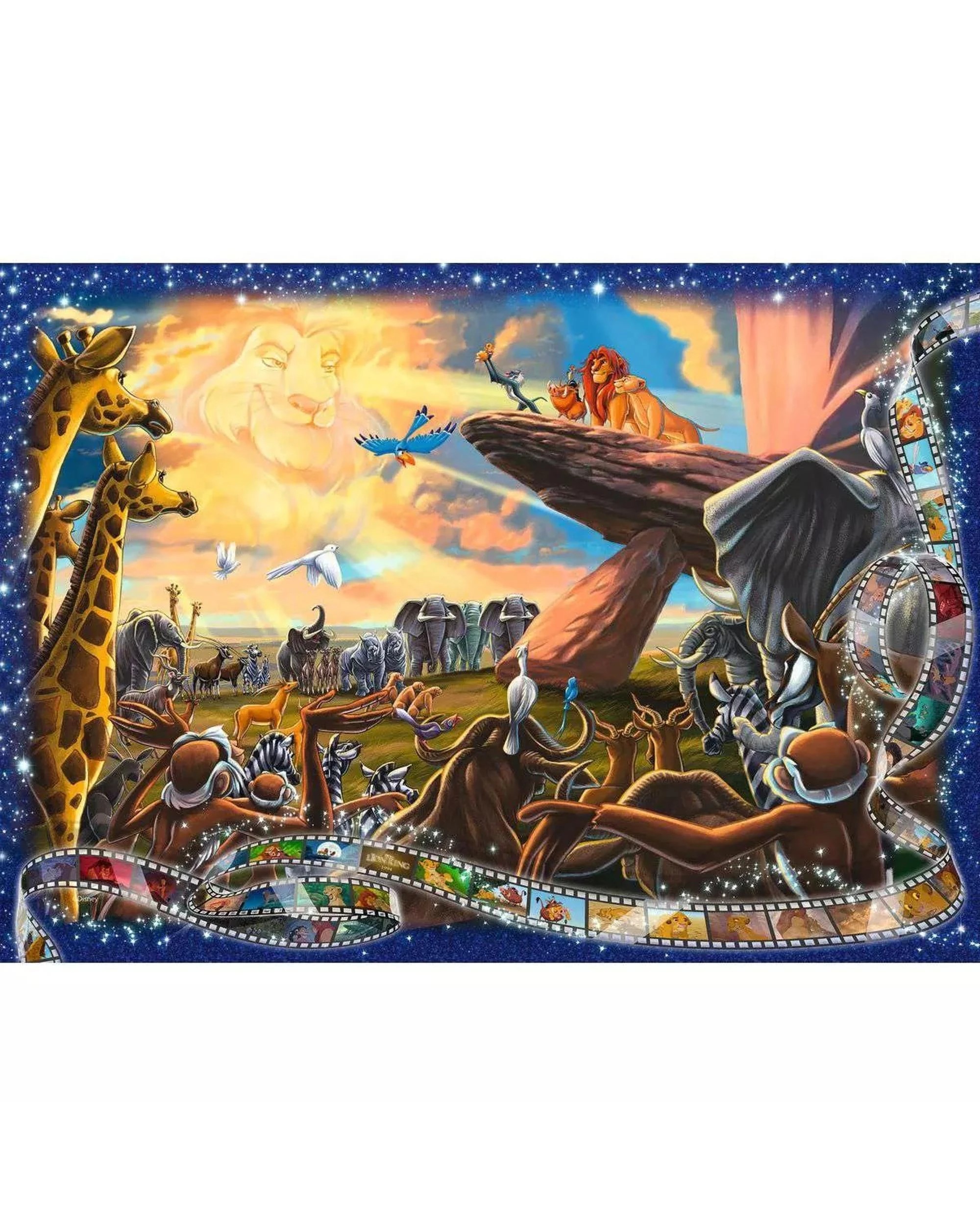 2 Ravensburger Disney Moments Lion King 1994 1000 Piece Puzzle, 2 of 5