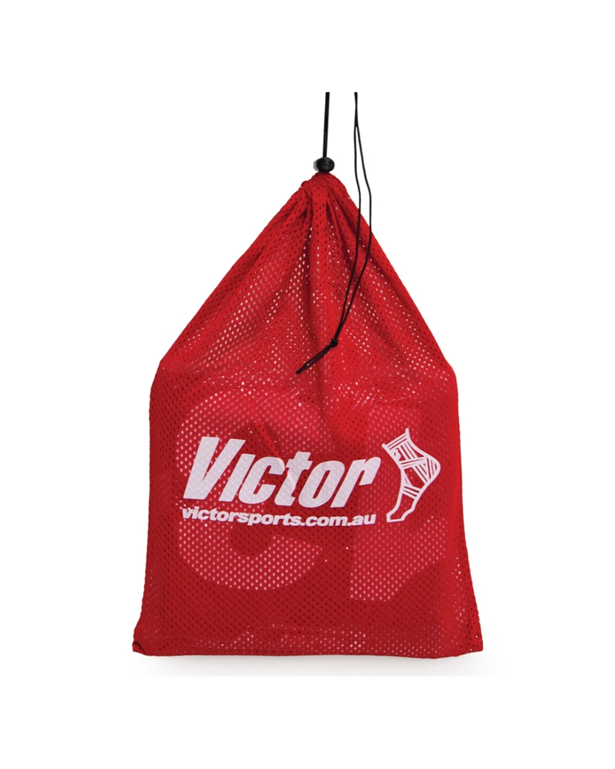 3 Victor Sports 10pc Lightweight Numbered Bibs Basketball Set Junior - Red, 3 of 3