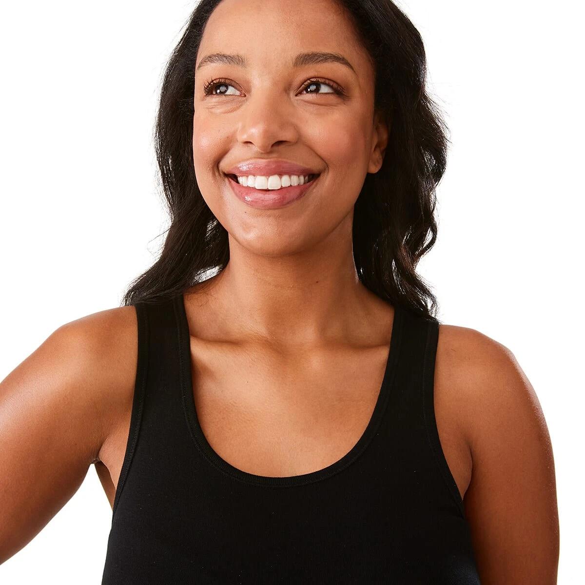 6 3 Pack Essential Cotton Tank Black, 6 of 9