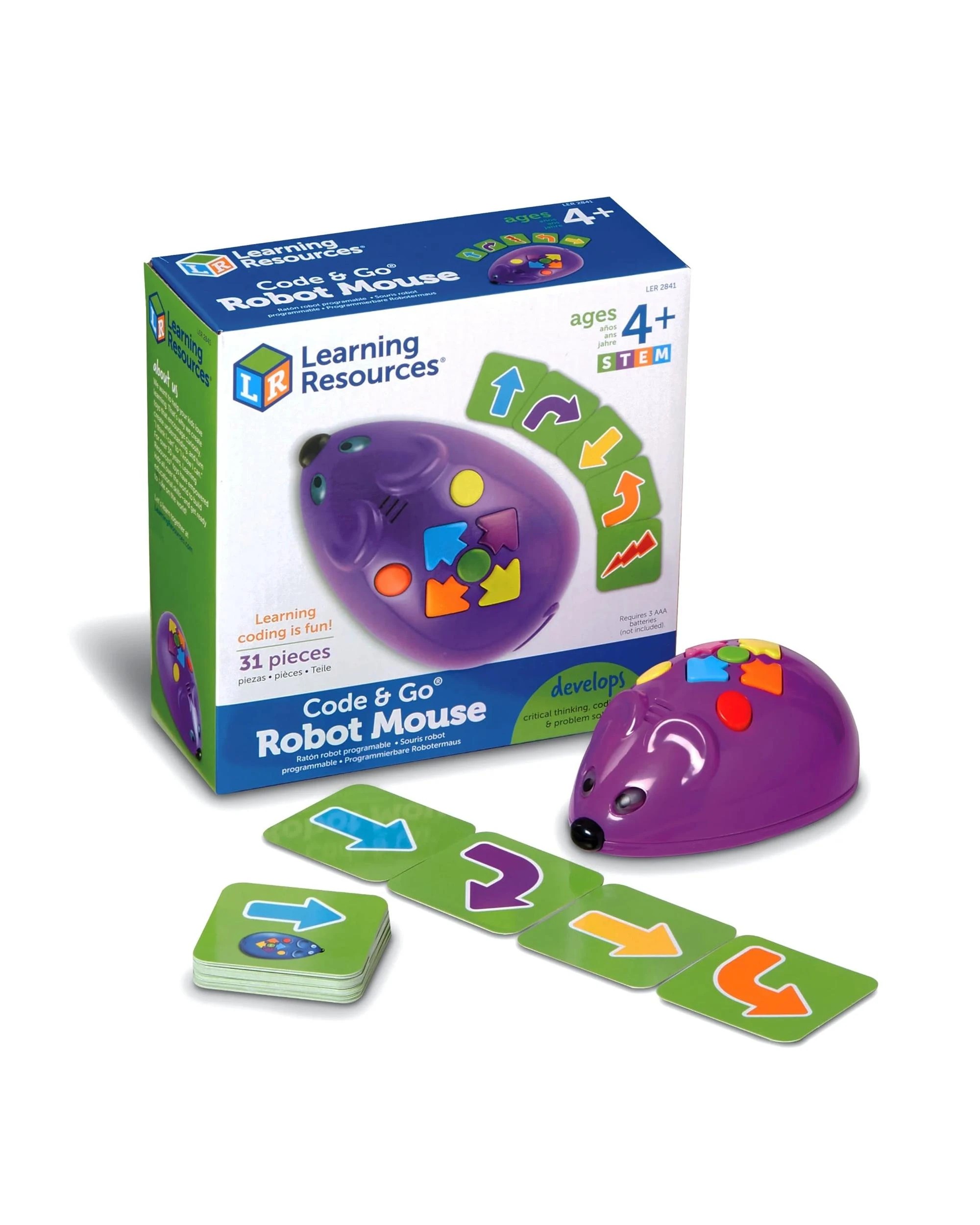 1 Learning Resources Code and Go Robot Mouse, 1 of 7