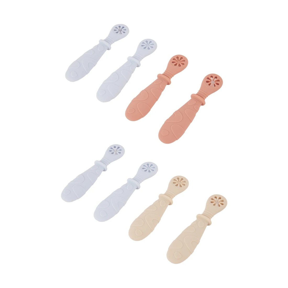 1 4 Pack Silicone Pre-Spoons - Assorted, 1 of 7